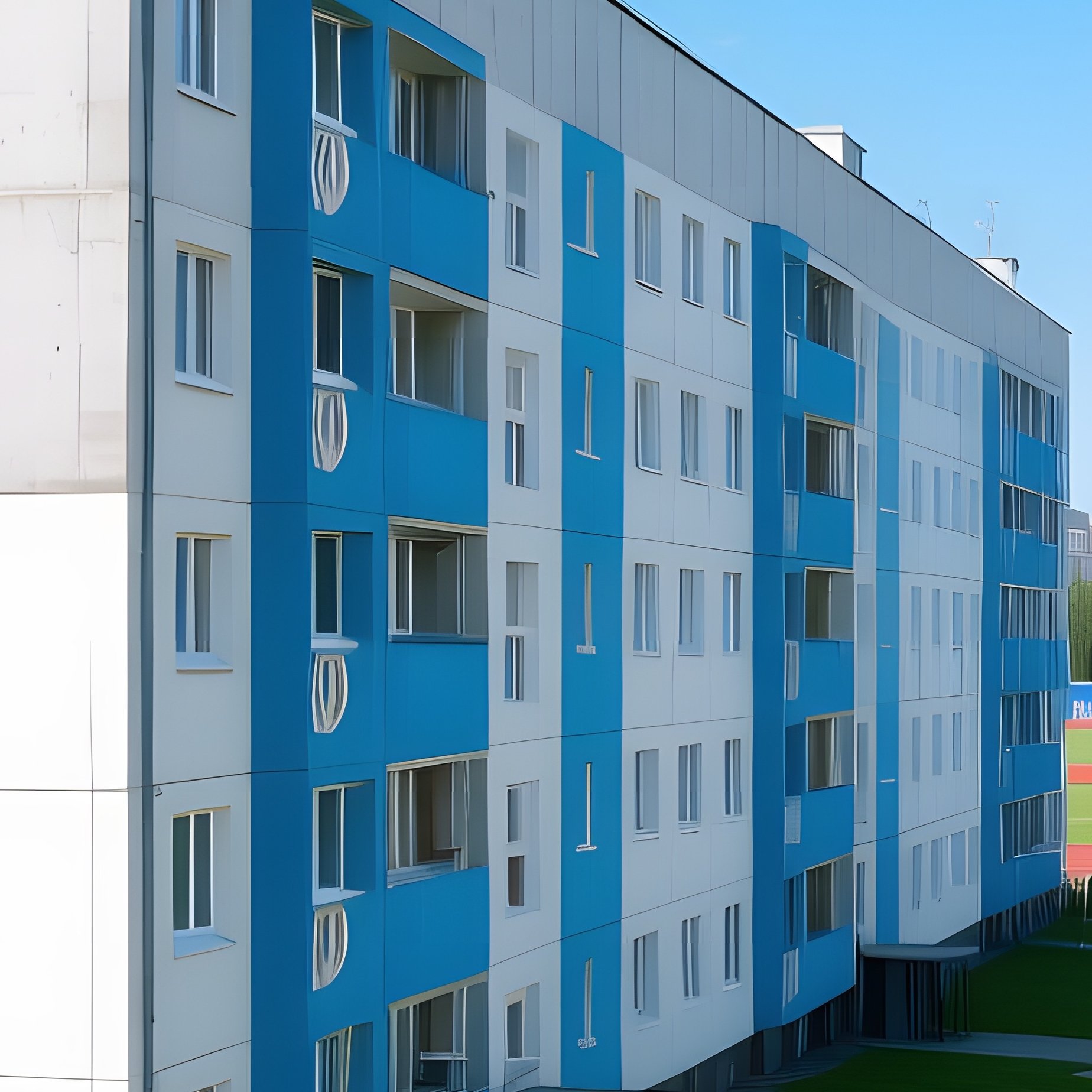 1980 Olympic Village Moscow Housing Blocks - Full Resolution Quality Preview