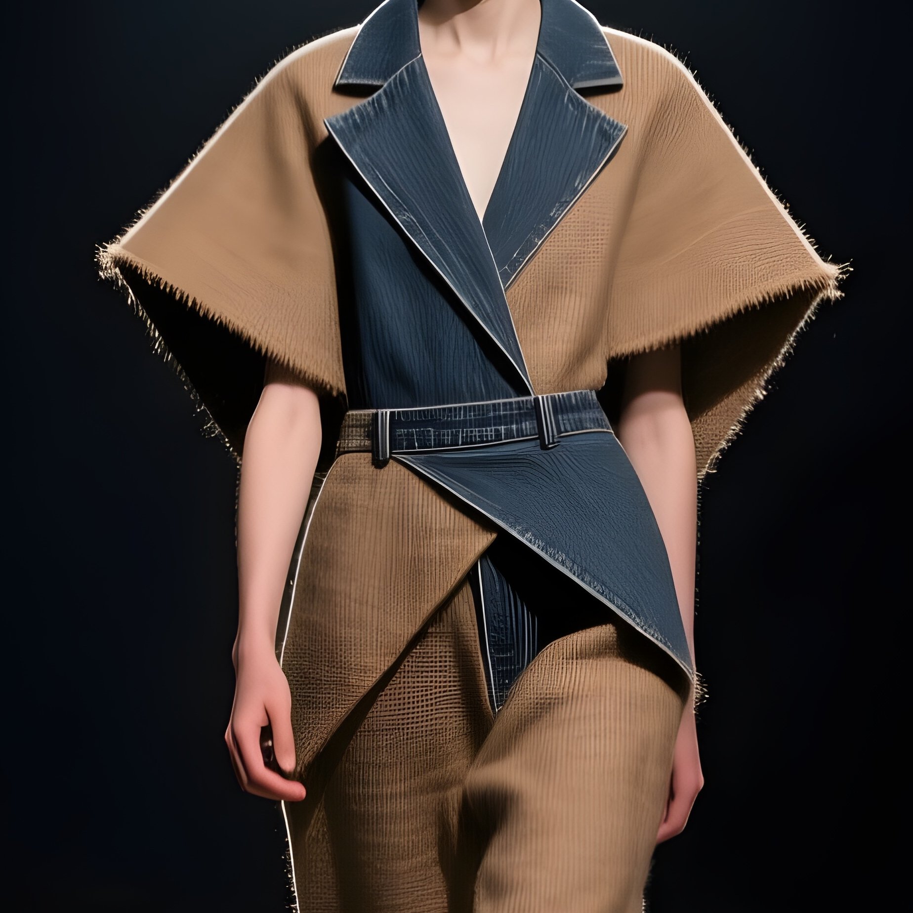 1987 Soviet Fashion Show Angular Utilitarian Clothing - Full Resolution Quality Preview