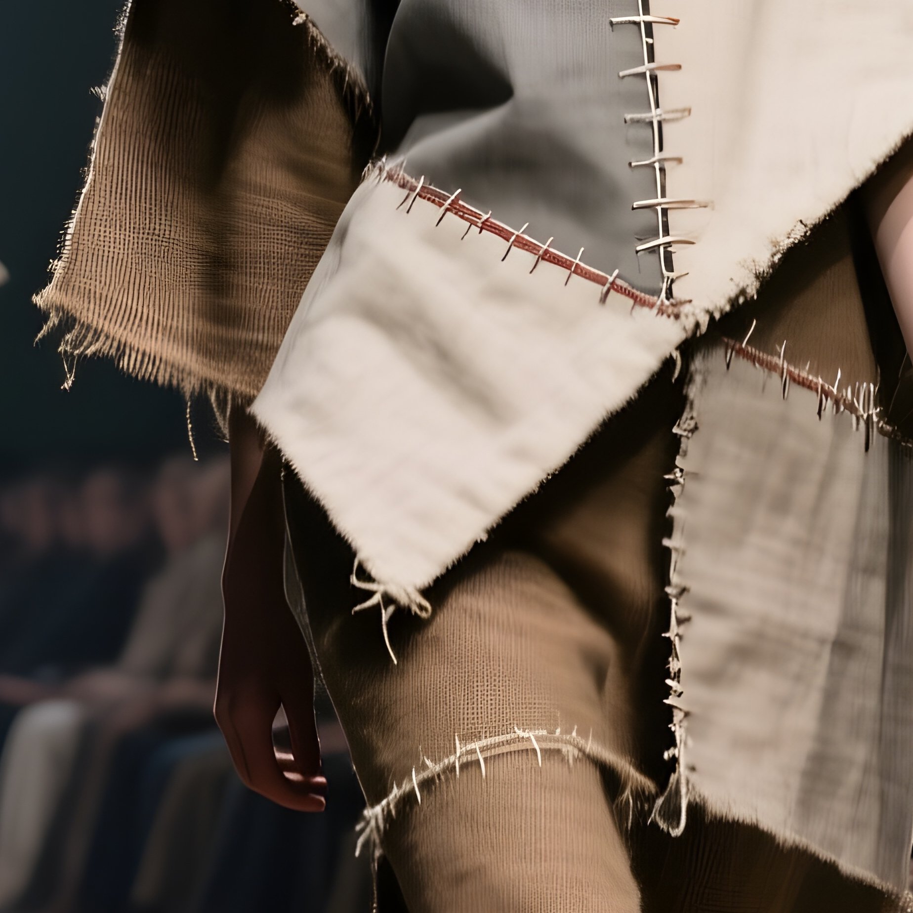 1987 Soviet Fashion Show Angular Utilitarian Clothing - Full Resolution Quality Preview