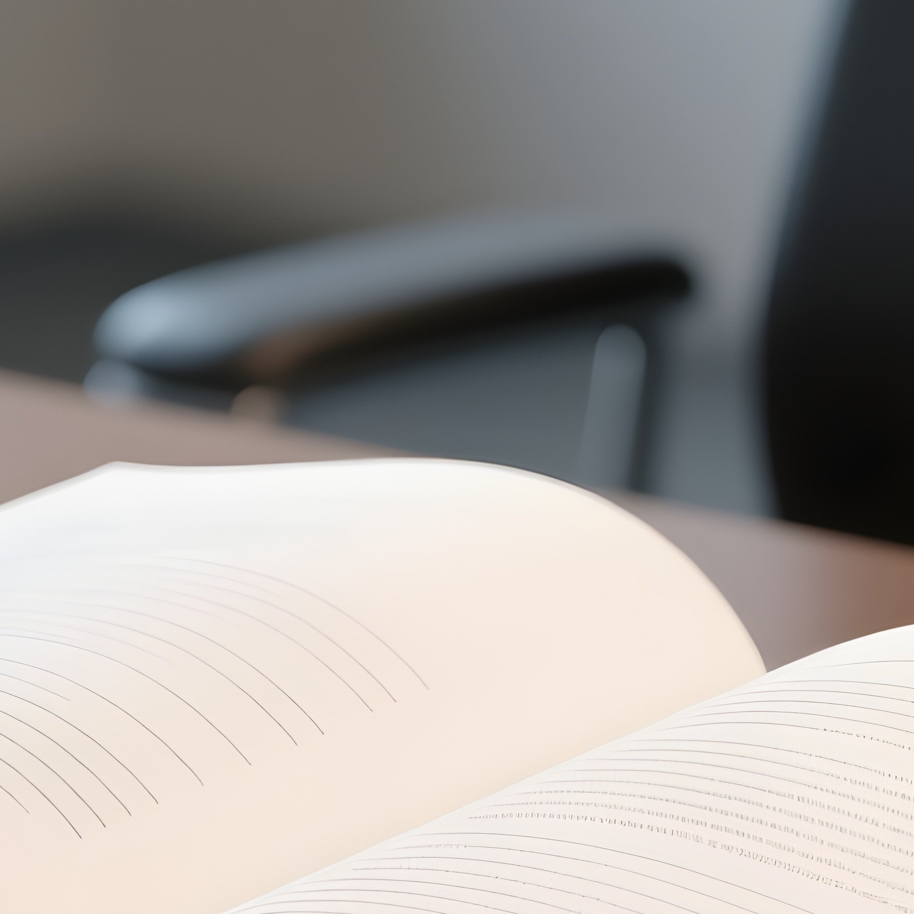 3D Rendered Open Book Icon — Photorealistic Paperwork Opened On An Office Desk - Full Resolution Quality Preview