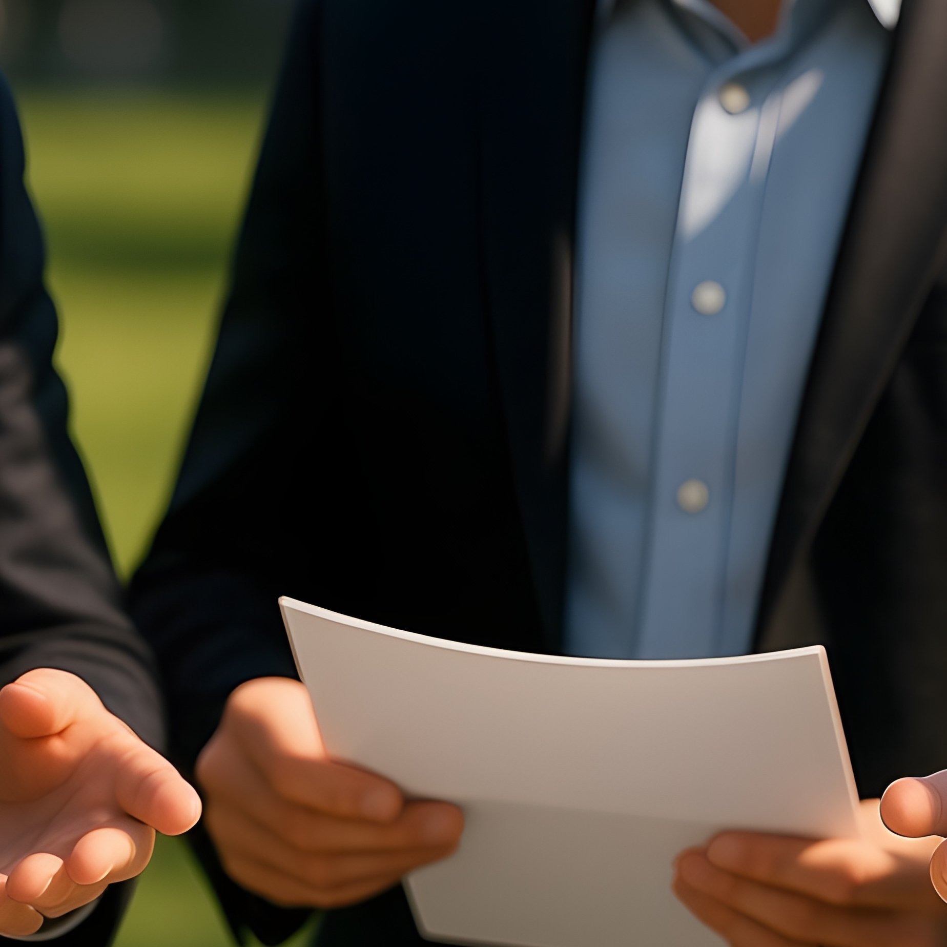 3D Rendering Architects Discussing On Site - Full Resolution Quality Preview