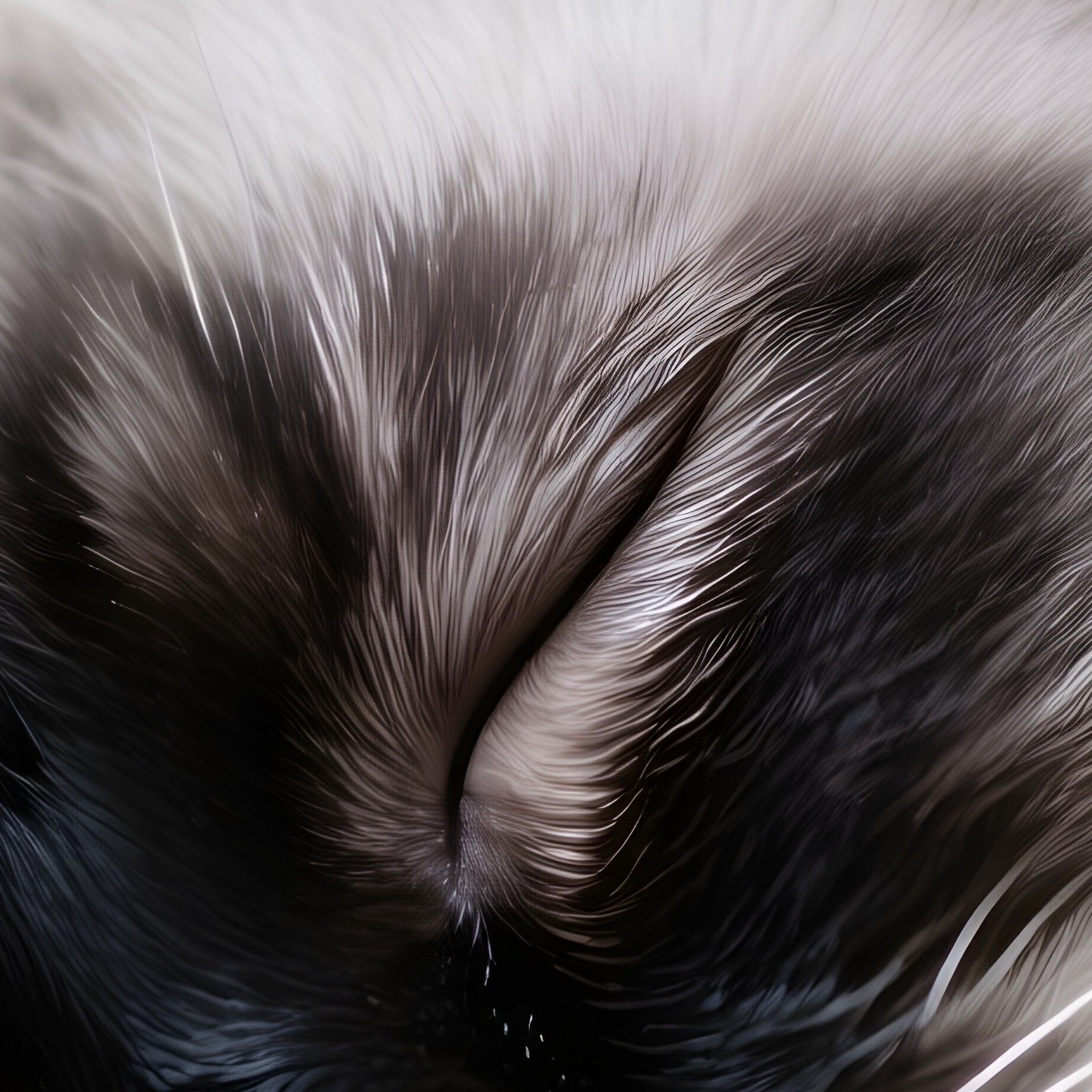 A Balinese Cat Napping With One Eye Open - Full Resolution Quality Preview