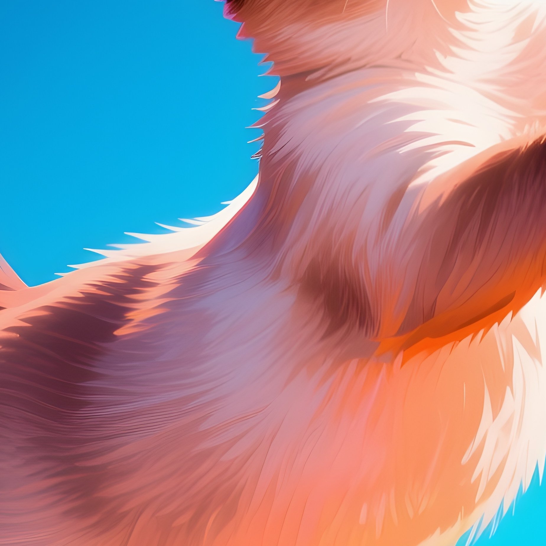 A Balinese Cat Playing With A Toy In The Air Digital Art - Full Resolution Quality Preview