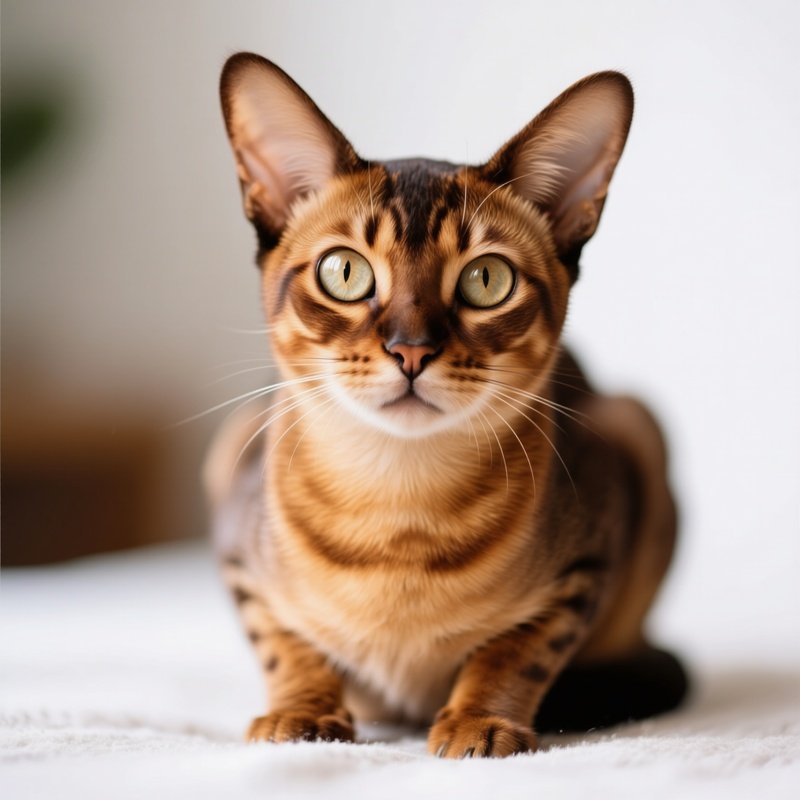 A Balinese Cat Sitting Curious