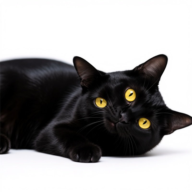 A Black Cat Black Cat Animal Photography