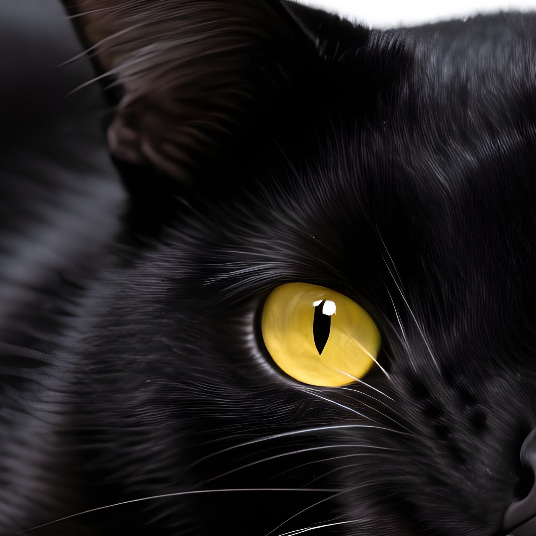 A Black Cat Black Cat Animal Photography - Full Resolution Quality Preview
