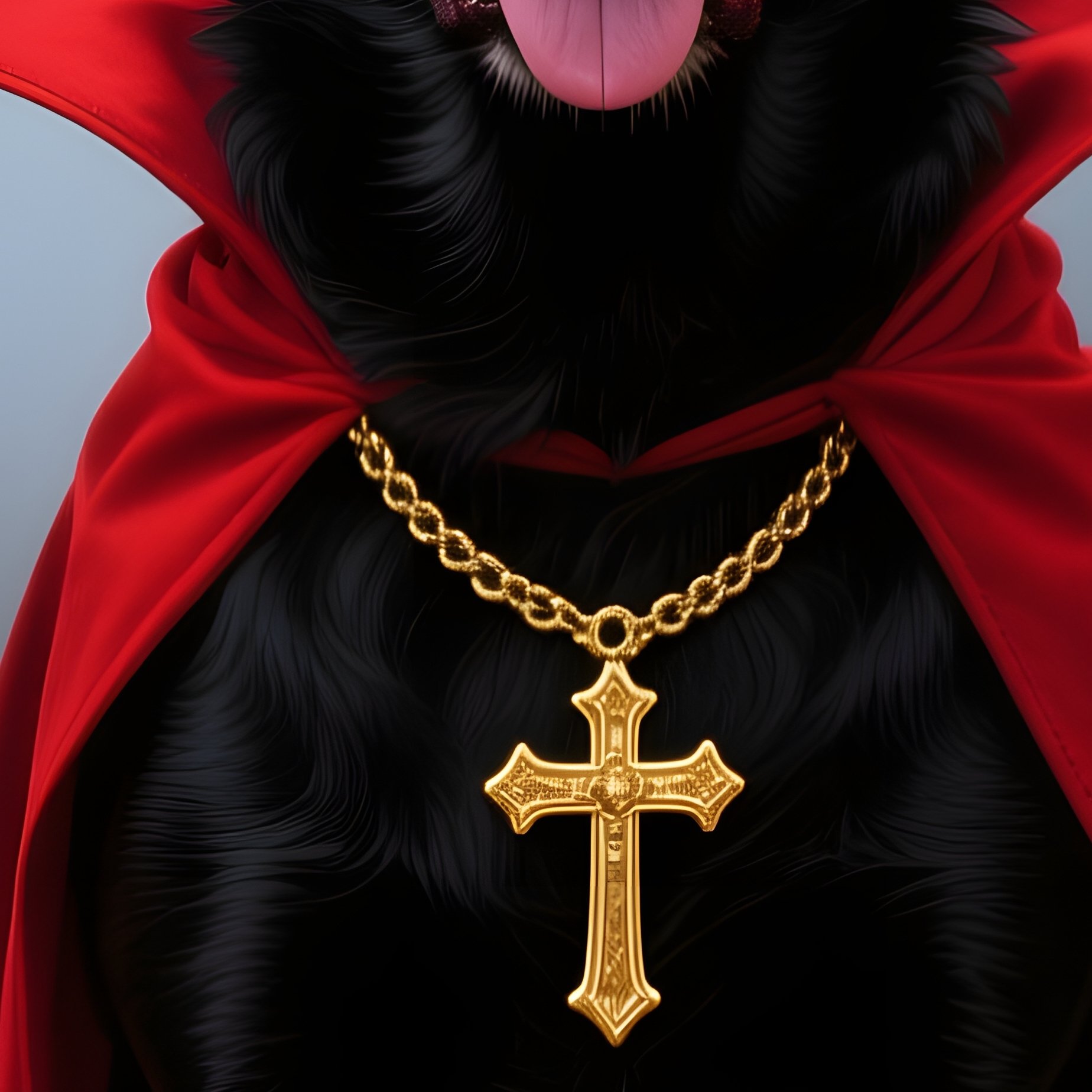 A Black Dog Dressed In A Halloween Costume Halloween Dog Costume - Full Resolution Quality Preview