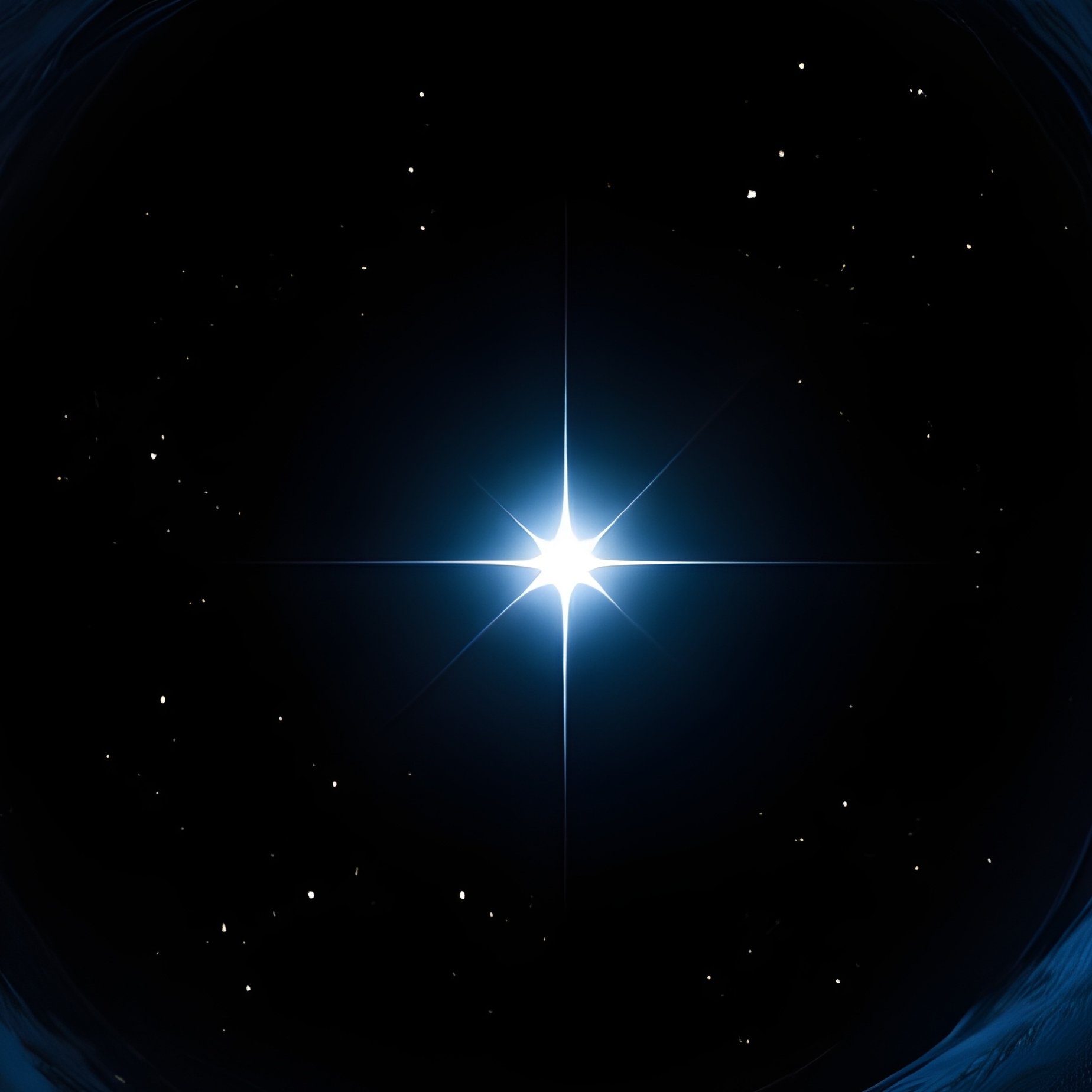 A Black Hole Event Horizon Bending Starlight Ringing Concept Art - Full Resolution Quality Preview