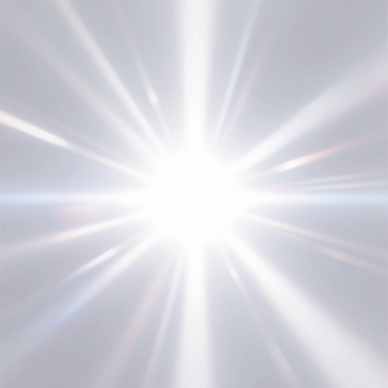 A Bright Light Source Light Radiance