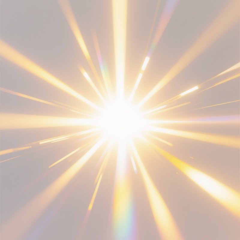 A Bright Light Source Or Lens Flare Lensflare Lighteffect