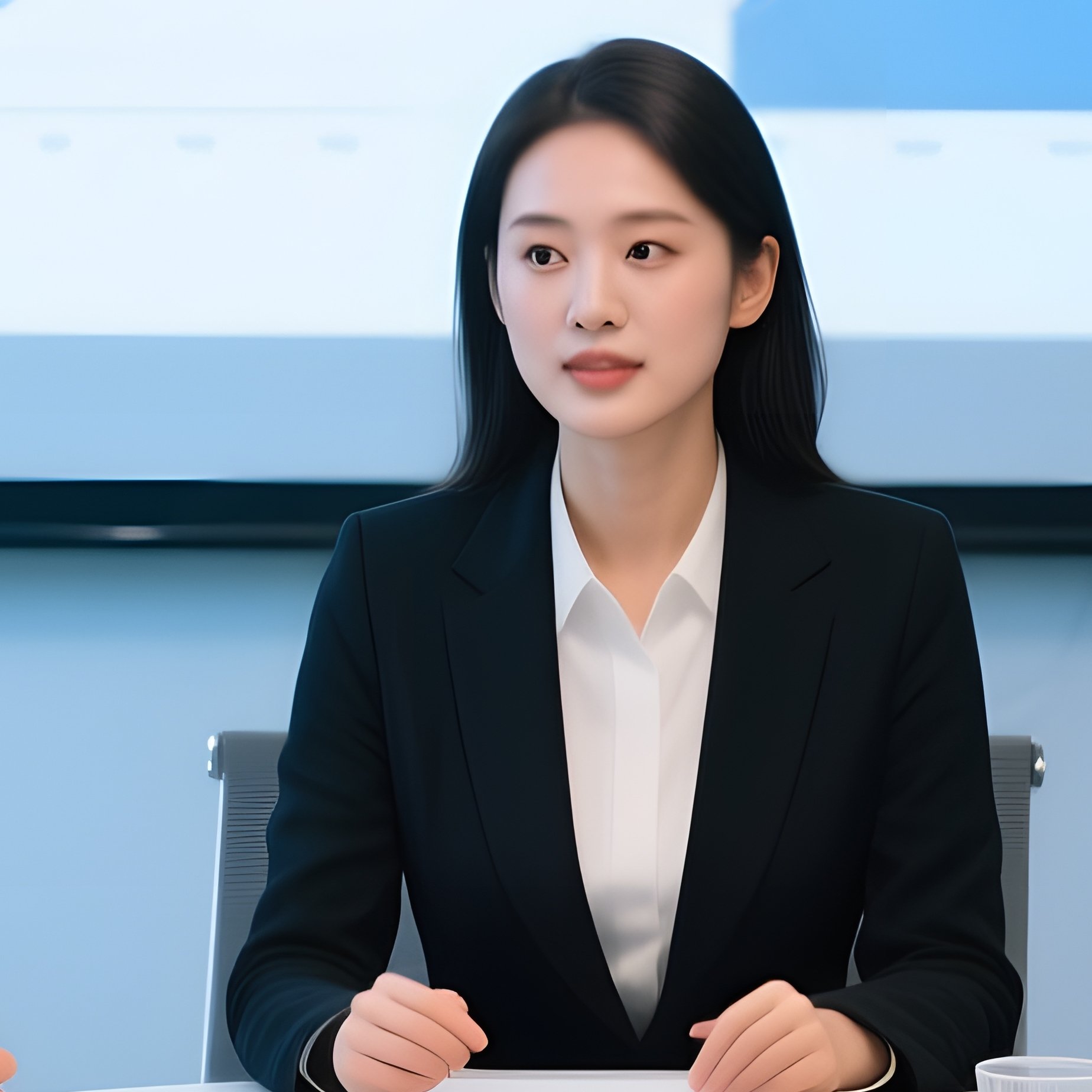 A Business Meeting In Progress Business Meeting - Full Resolution Quality Preview