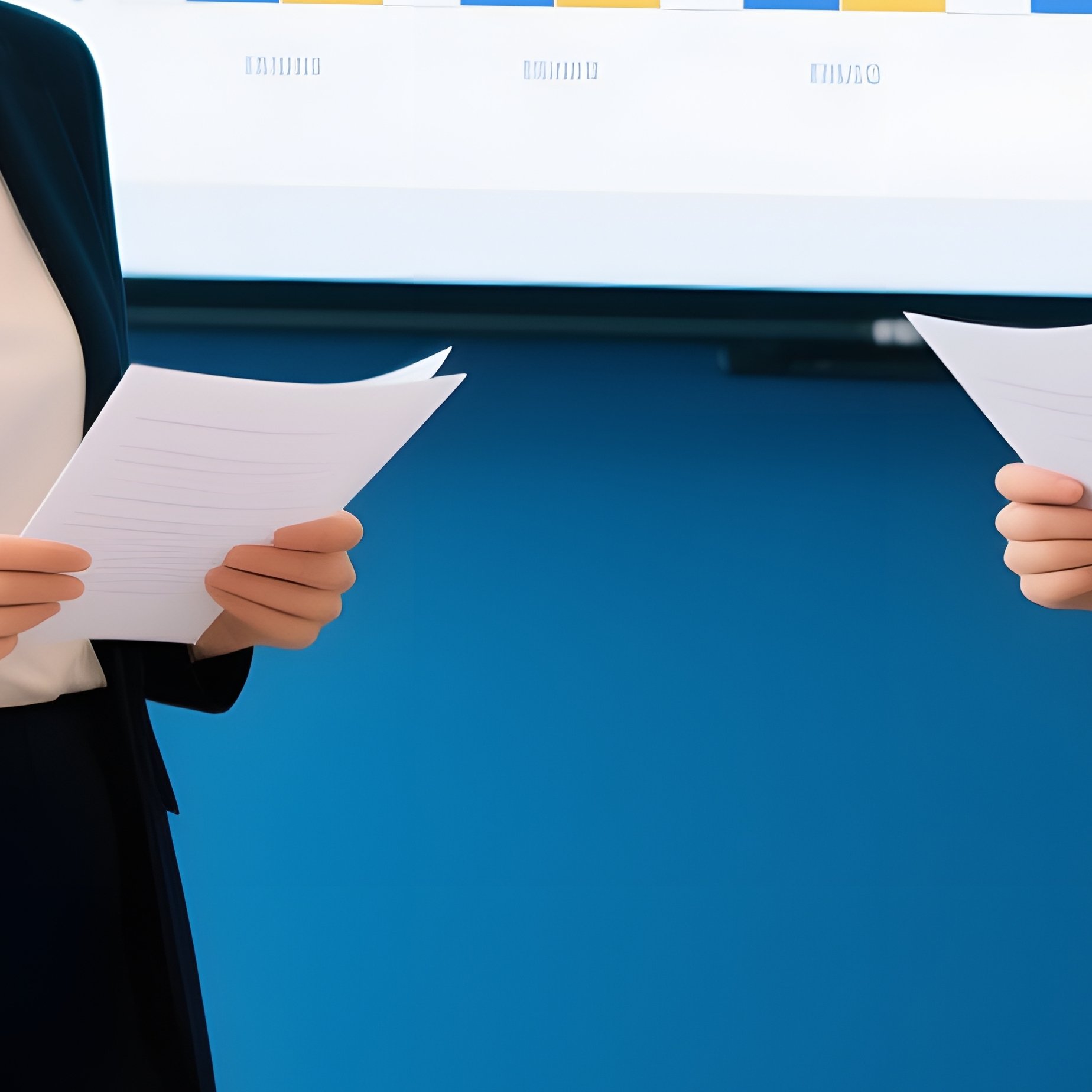 A Business Meeting Or Presentation Business Meeting - Full Resolution Quality Preview