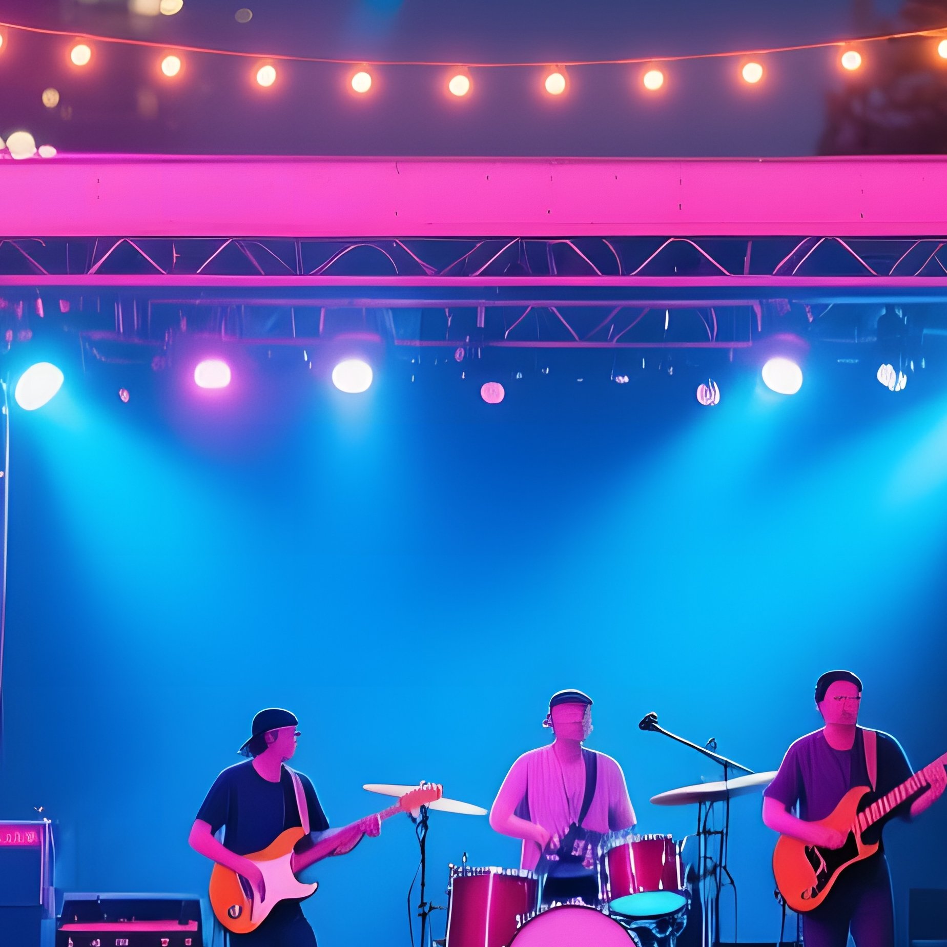 A Bustling Street Festival In Austins Sixth Street - Full Resolution Quality Preview