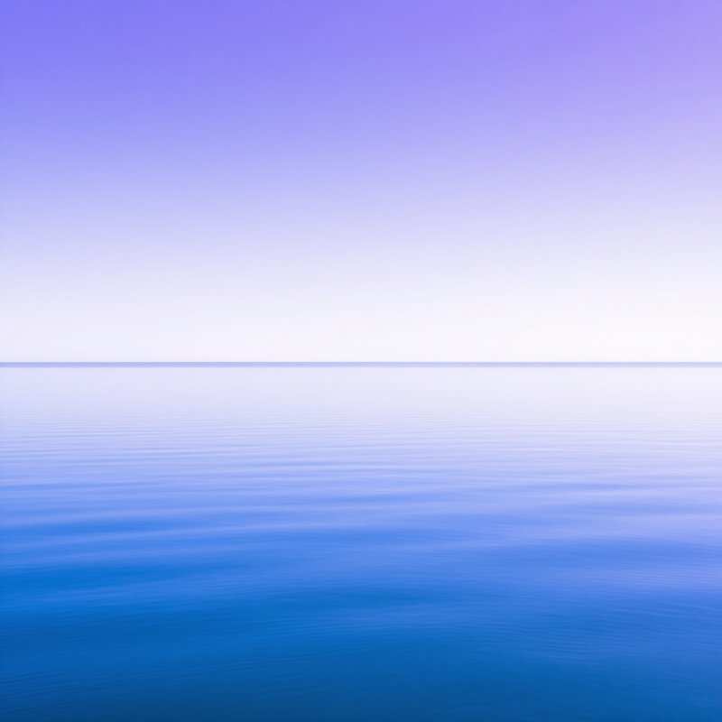 A Calm Body Of Water Under A Clear Sky Water Horizon