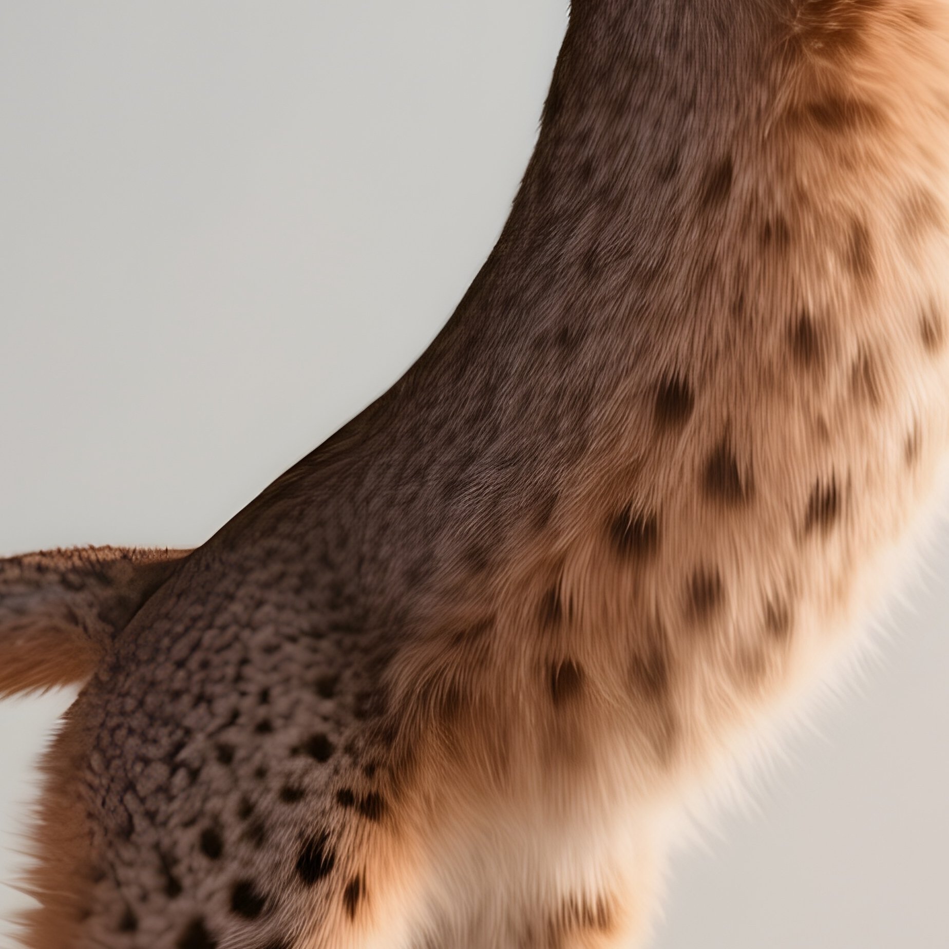 A Caracal Performing Its Signature Vertical Jump. - Full Resolution Quality Preview