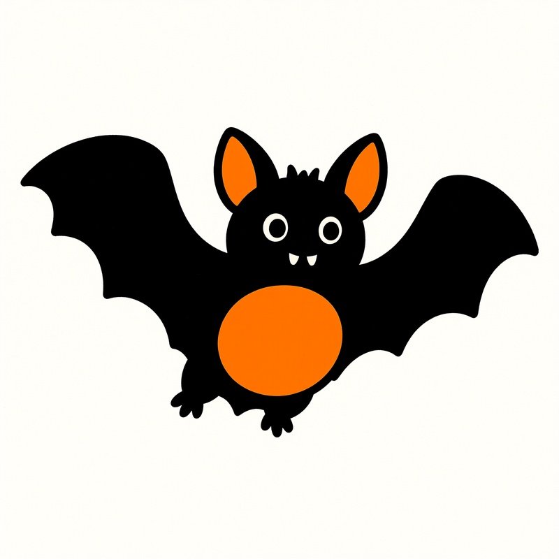 A Cartoon Bat Cartoon Bat