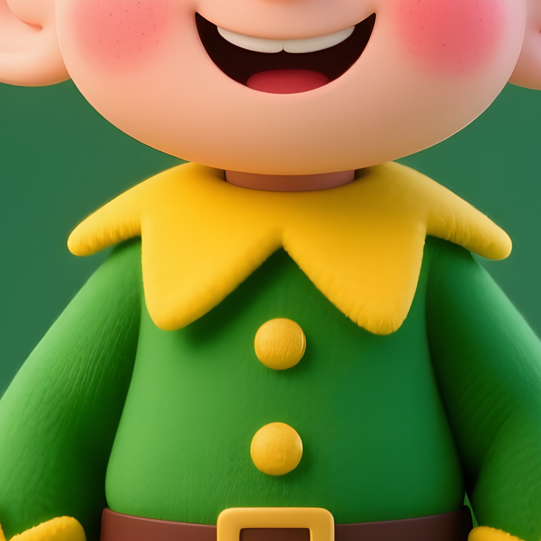 A Cartoon Elf Character Elf Cartoon - Full Resolution Quality Preview