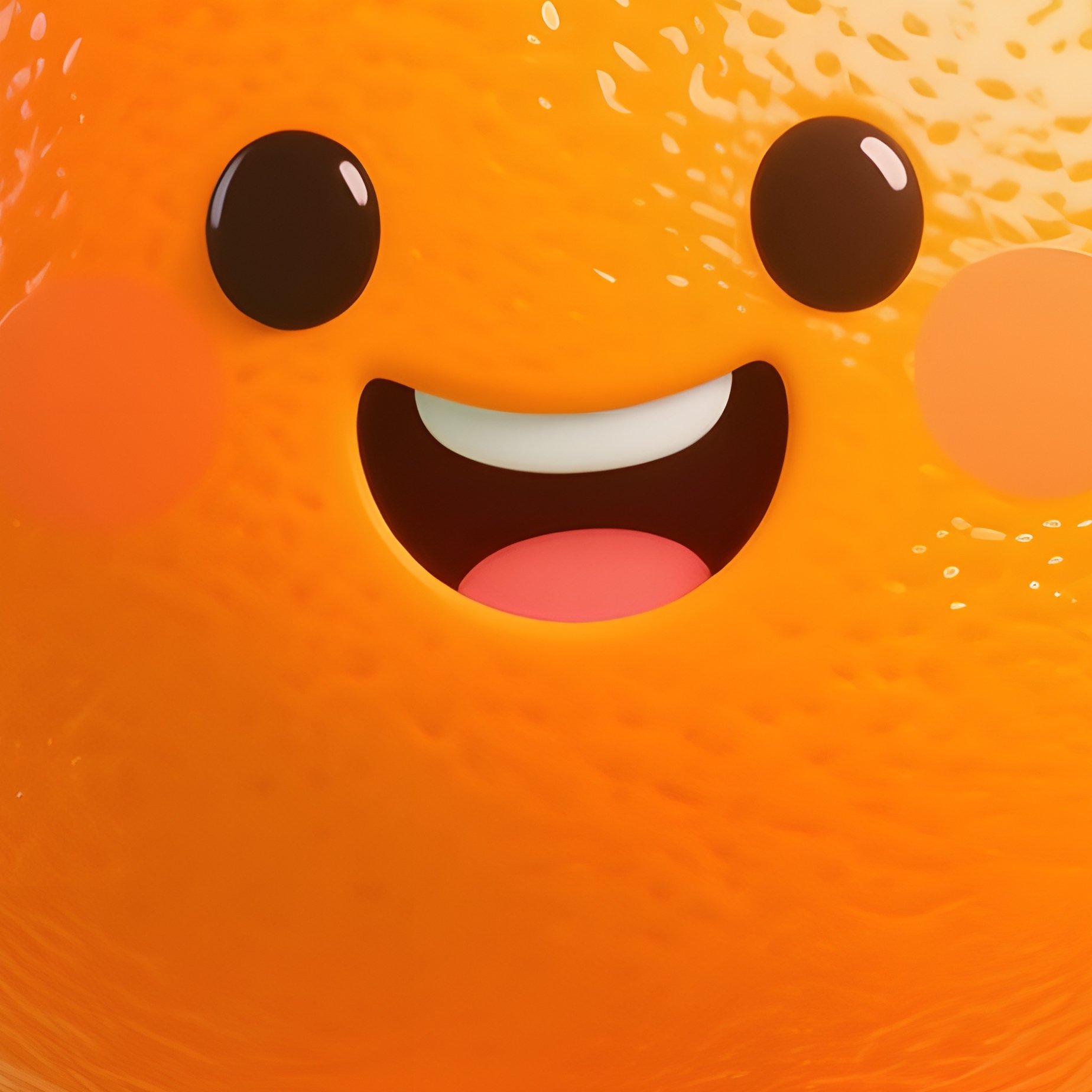 A Cartoon Orange Character Cartoon Orange - Full Resolution Quality Preview