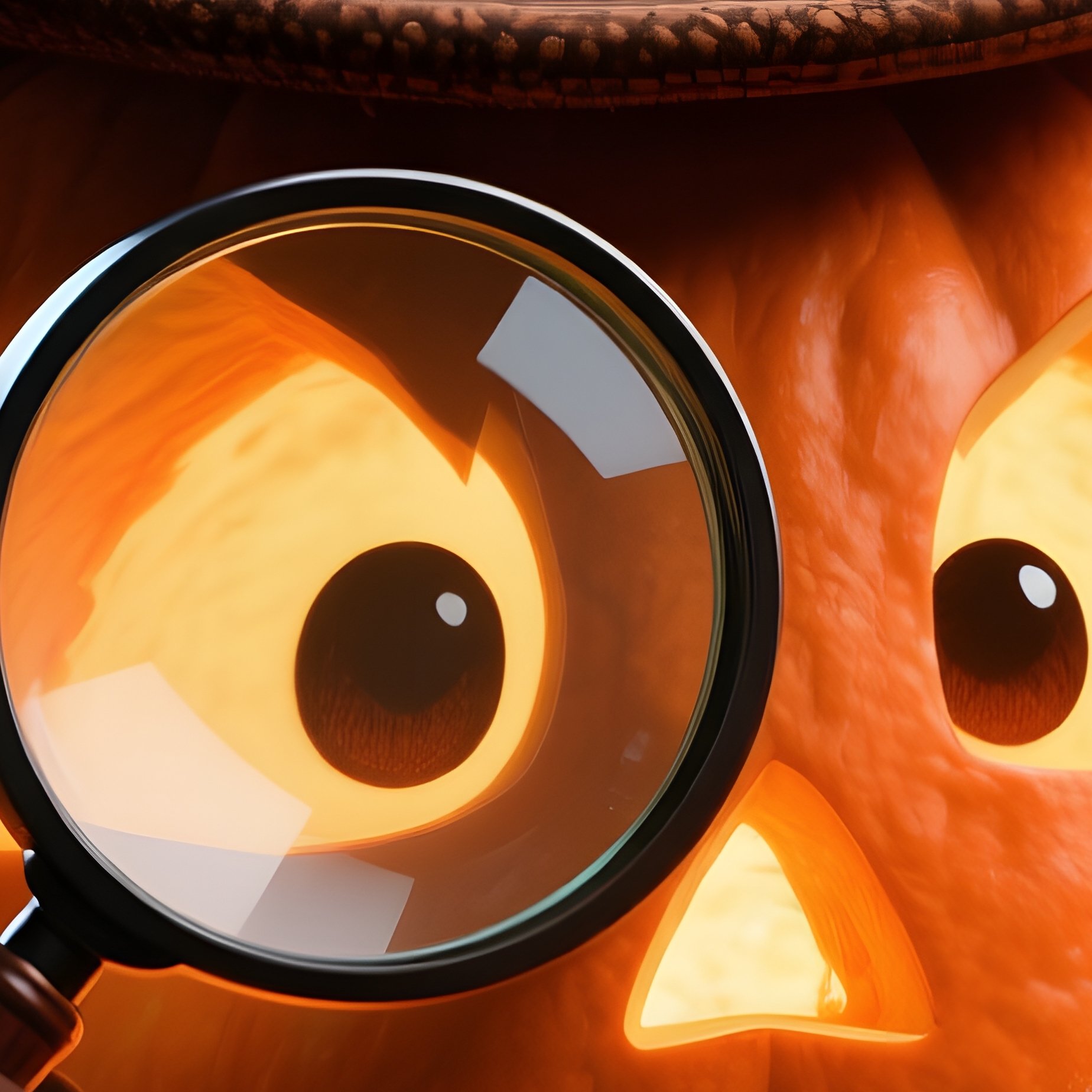 A Carved Pumpkin Dressed As A Detective Halloween Pumpkin - Full Resolution Quality Preview