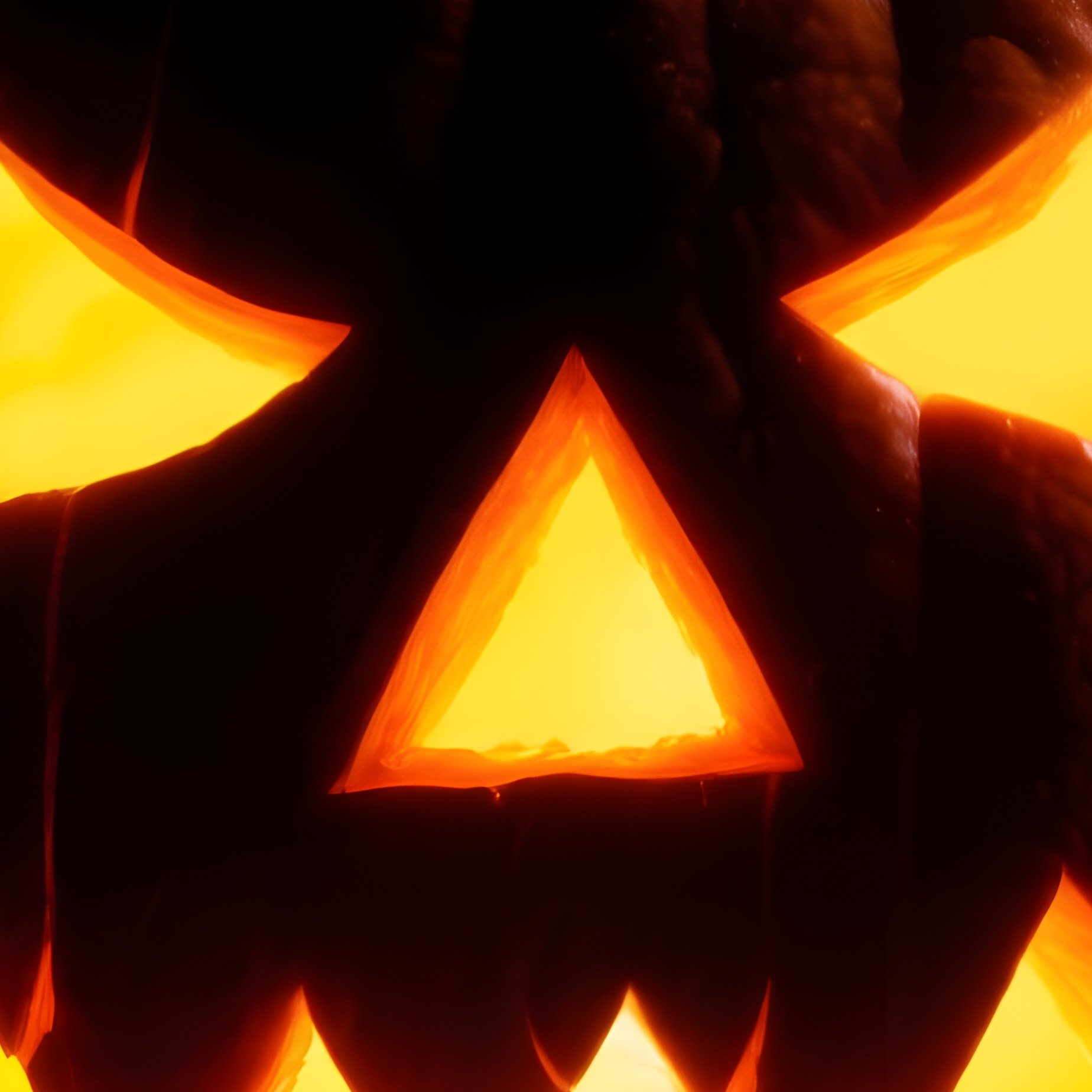 A Carved Pumpkin Halloween Pumpkin - Full Resolution Quality Preview