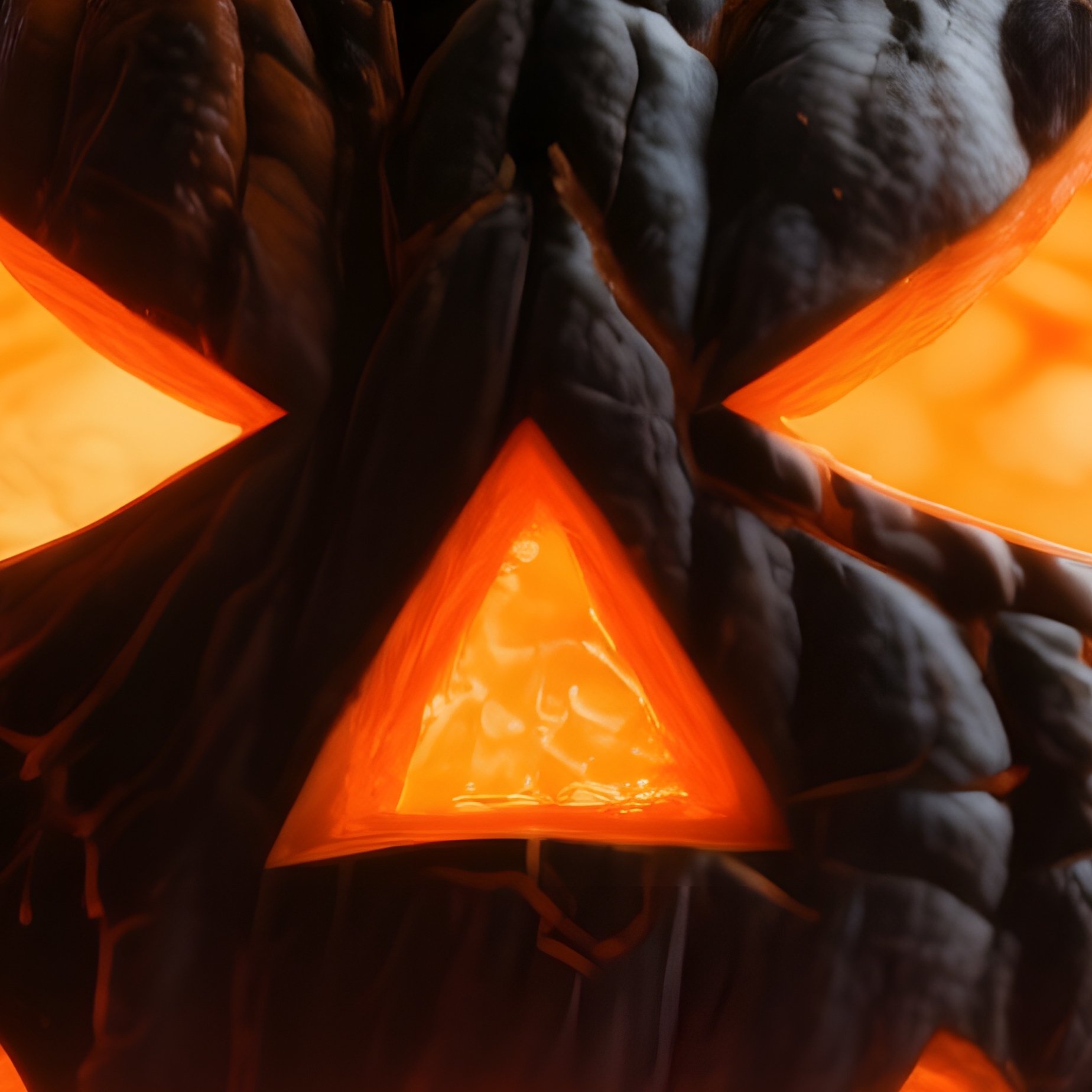 A Carved Pumpkin Halloween Pumpkin - Full Resolution Quality Preview