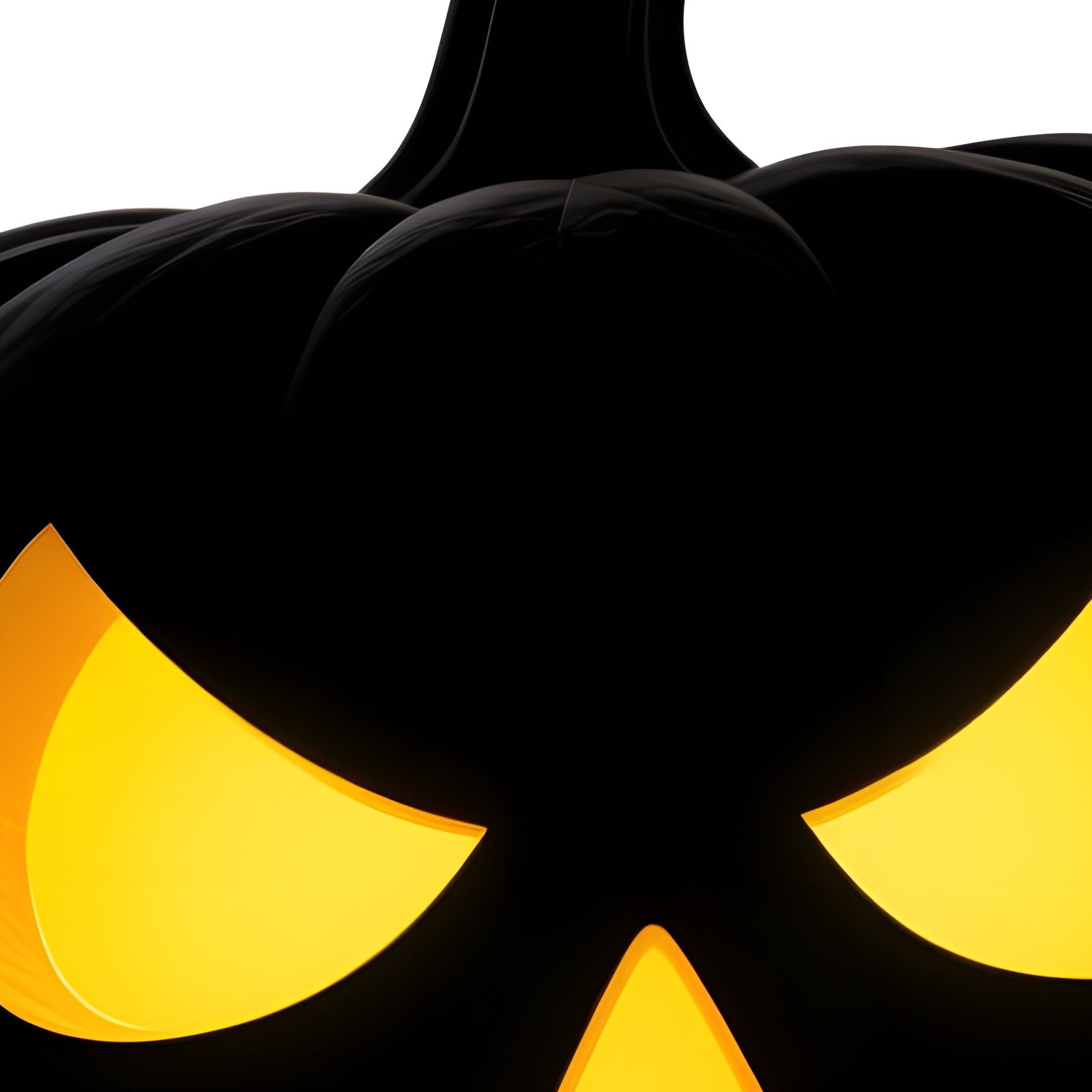 A Carved Pumpkin Jack O Lantern And Bats Halloween Pumpkin - Full Resolution Quality Preview