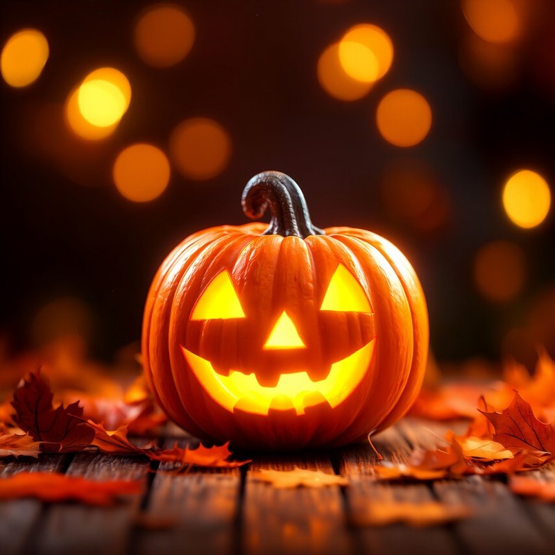 A Carved Pumpkin Jack O Lantern Halloween Jack O Lantern