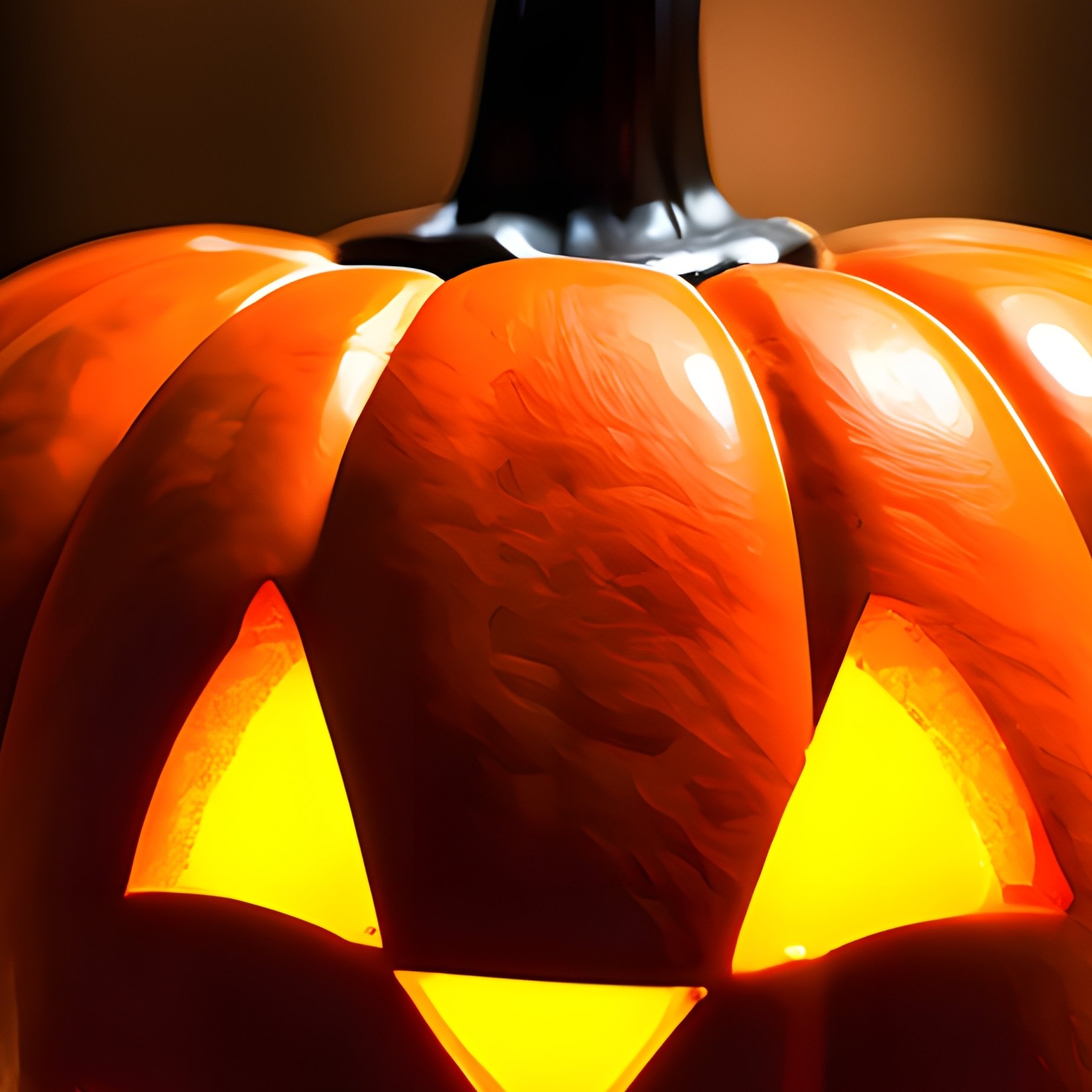 A Carved Pumpkin Jack O Lantern Halloween Pumpkin - Full Resolution Quality Preview