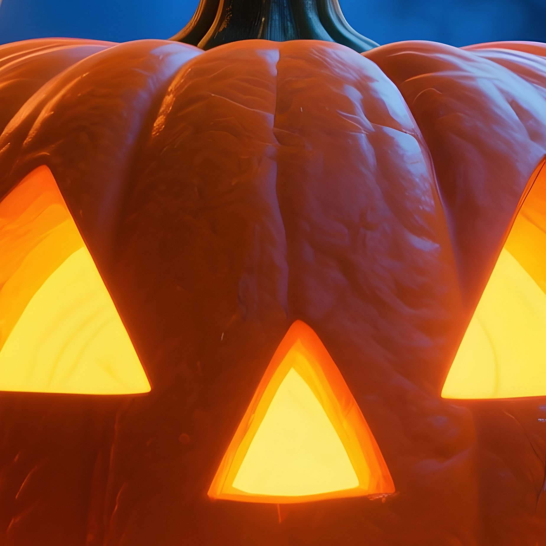 A Carved Pumpkin Jack O Lantern Halloween Pumpkin - Full Resolution Quality Preview