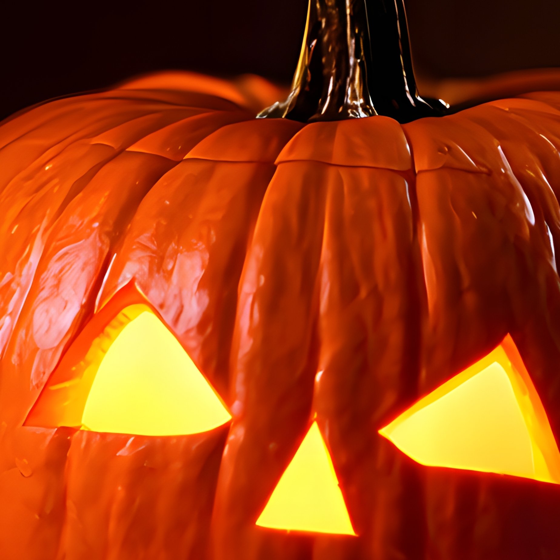 A Carved Pumpkin Jack O Lantern Halloween Pumpkin - Full Resolution Quality Preview