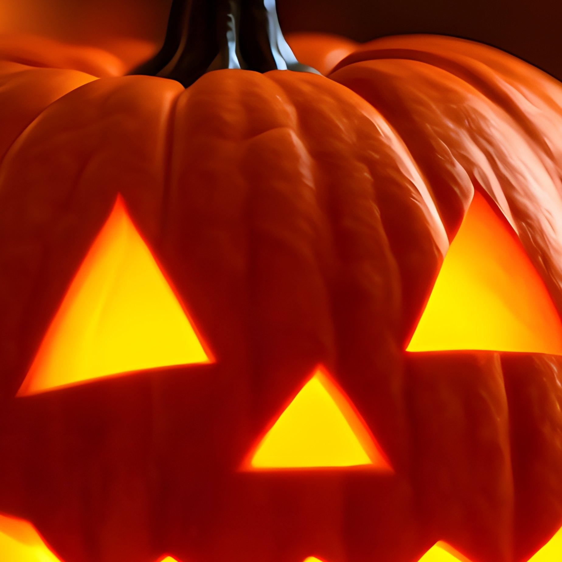 A Carved Pumpkin Jack O Lantern Halloween Pumpkin - Full Resolution Quality Preview