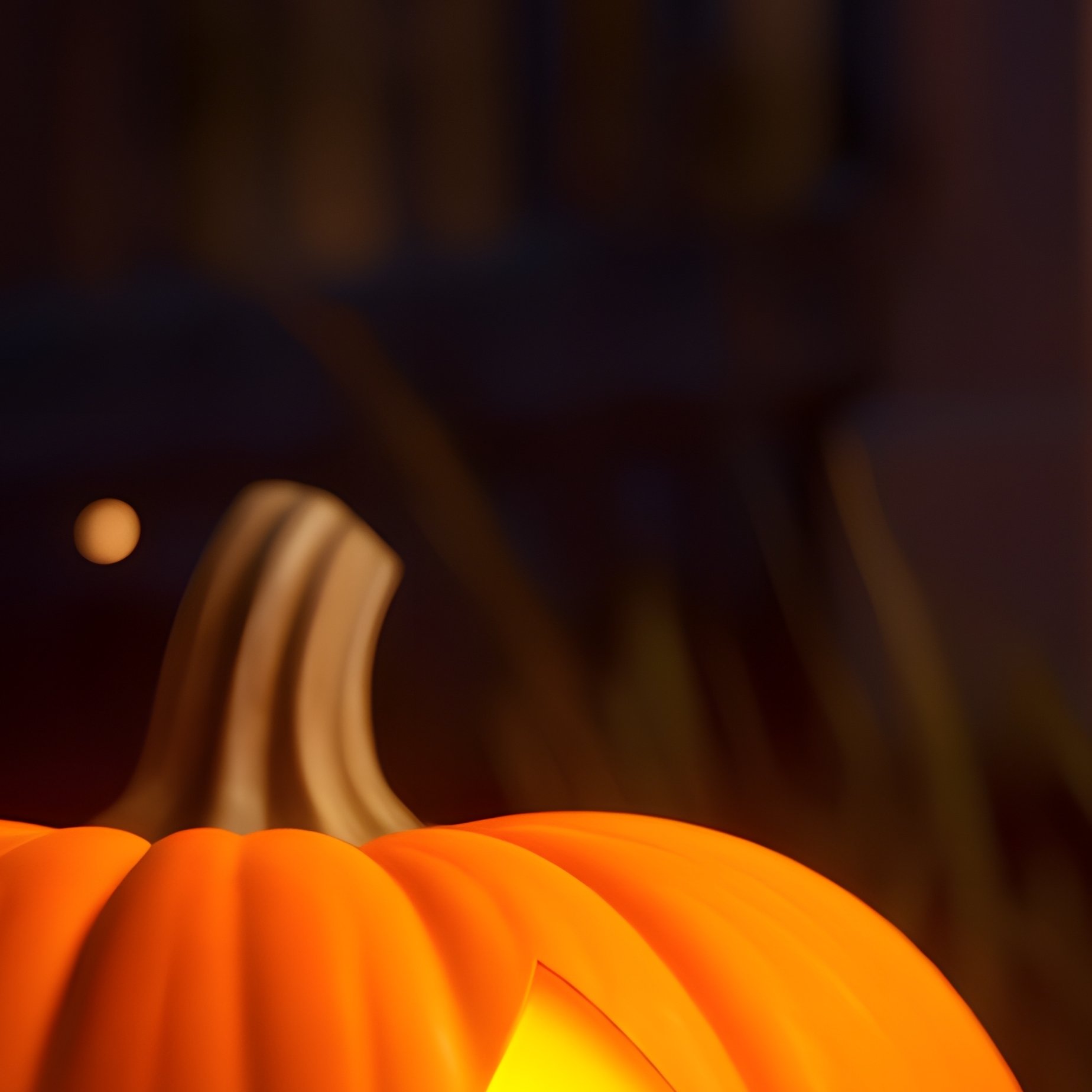 A Carved Pumpkin Jack O Lantern Lit From Within Halloween Pumpkin - Full Resolution Quality Preview