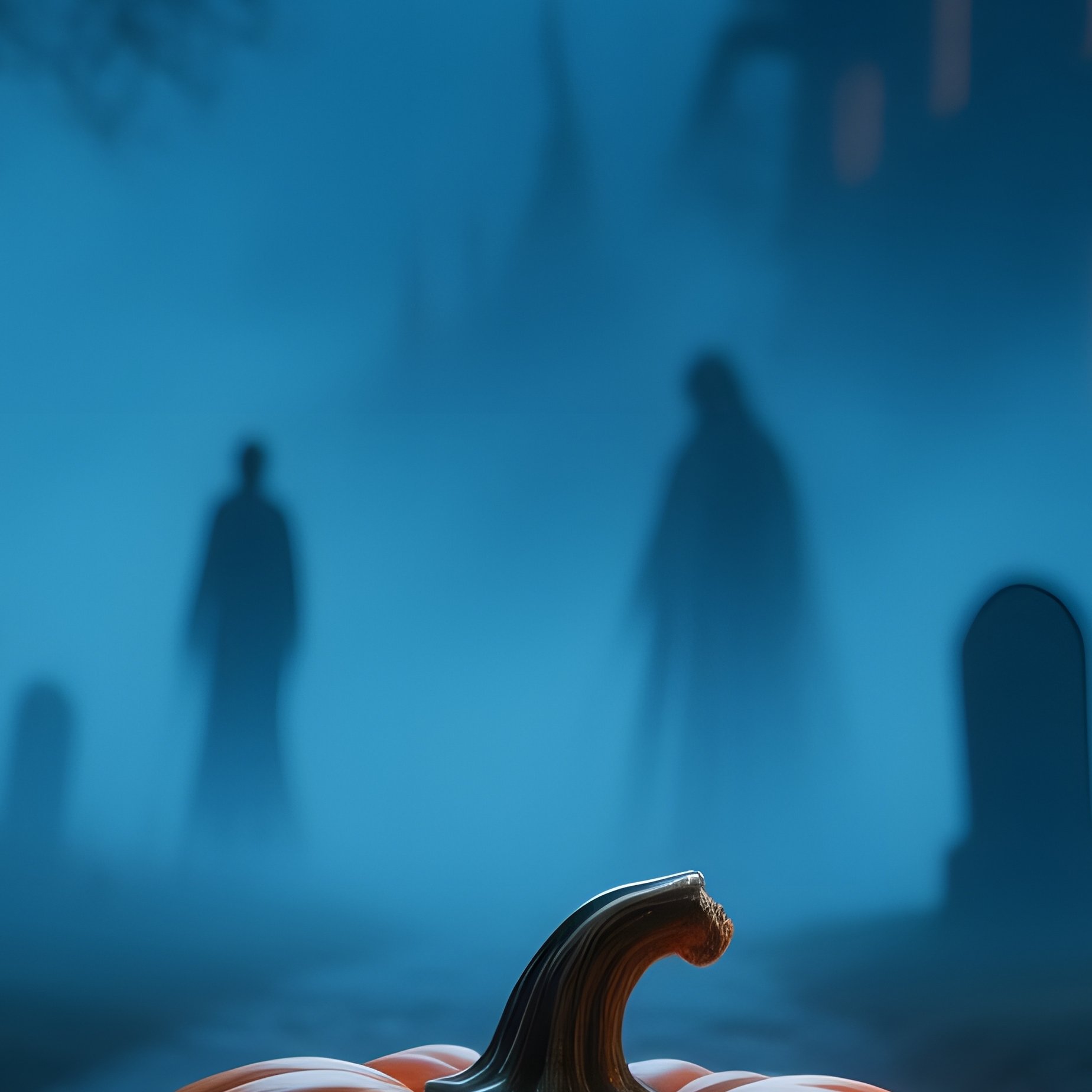 A Carved Pumpkin Jack O Lantern On A Cobblestone Path Halloween - Full Resolution Quality Preview