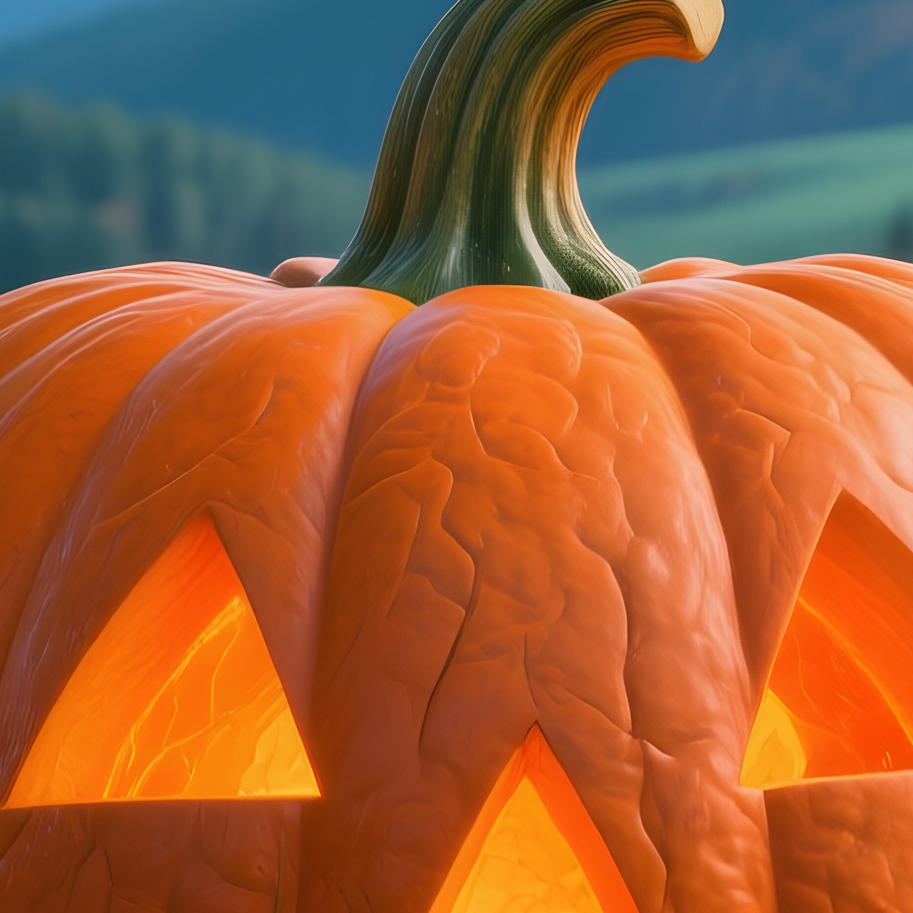 A Carved Pumpkin Jack O Lantern Pumpkin Jack O Lantern - Full Resolution Quality Preview