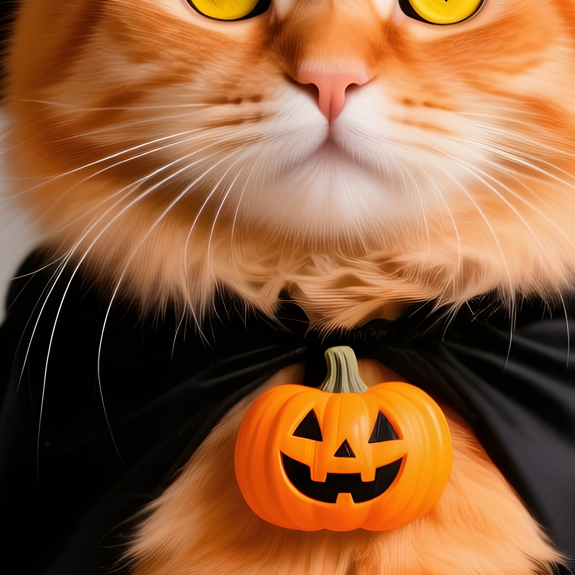 A Cat Dressed In A Witch Costume Cat Costume - Full Resolution Quality Preview