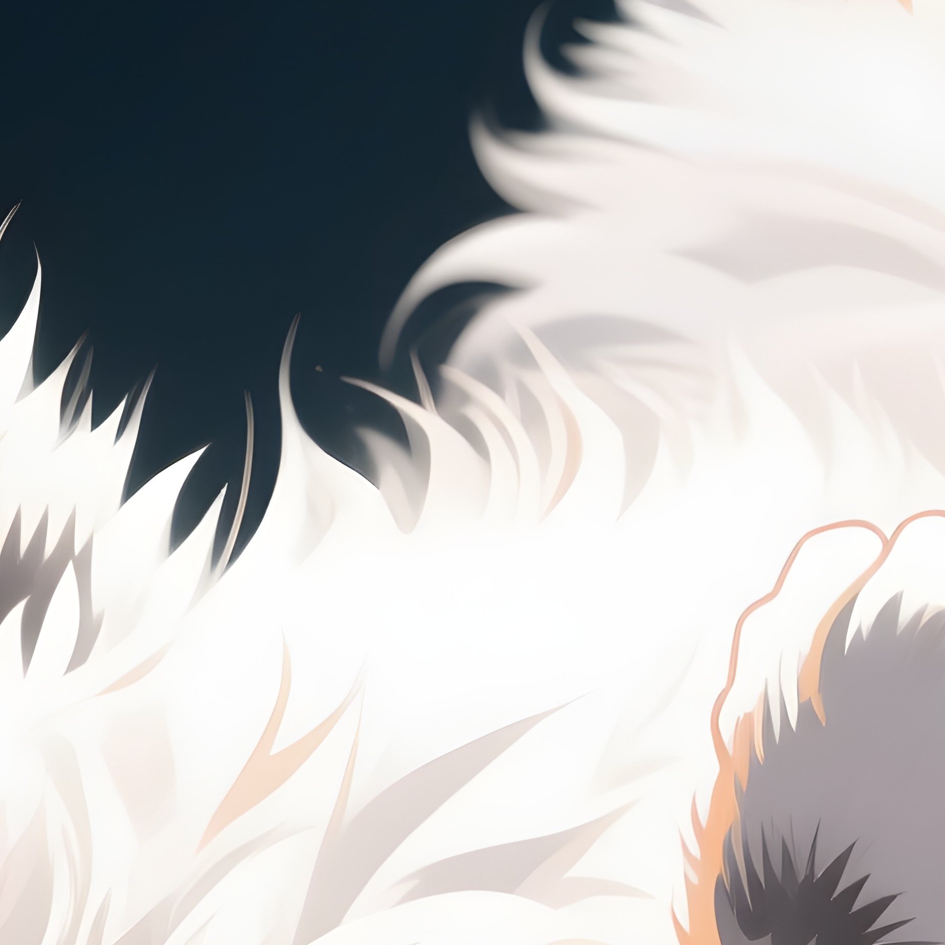 A Cat In Digital Art With Paws Up - Full Resolution Quality Preview