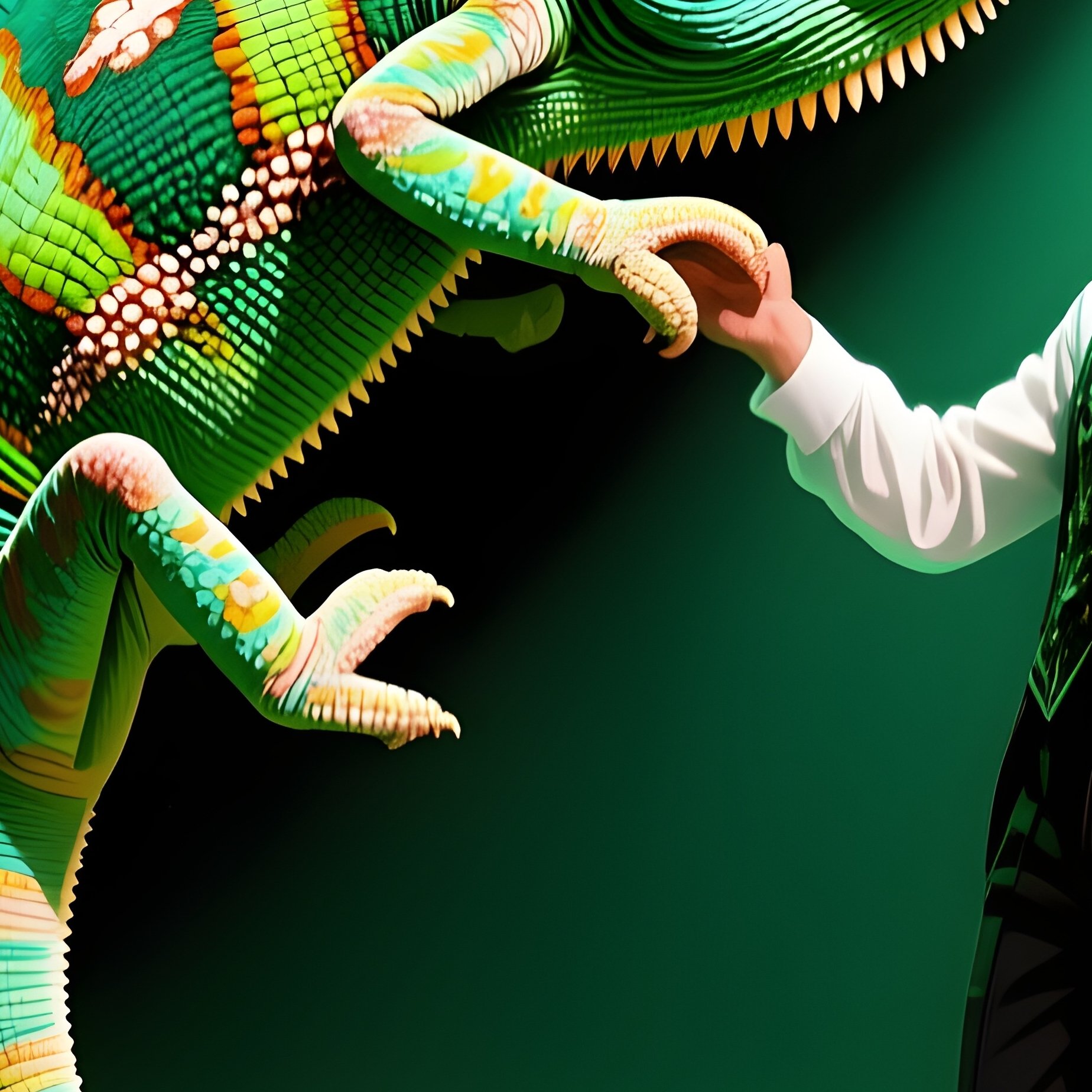 A Chameleon Disappearing Mid Performance - Full Resolution Quality Preview