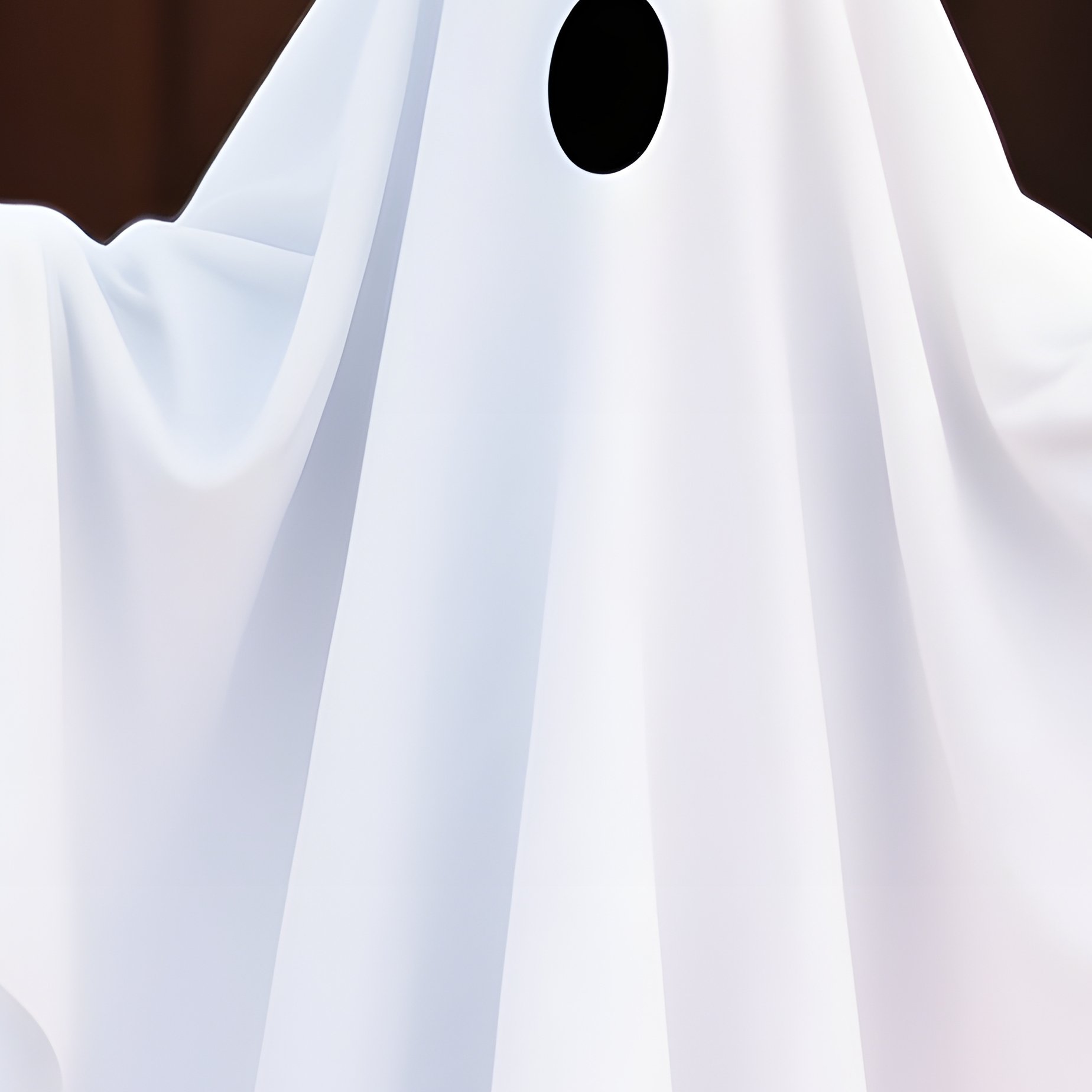 A Child Dressed As A Ghost For Halloween Halloween Child - Full Resolution Quality Preview