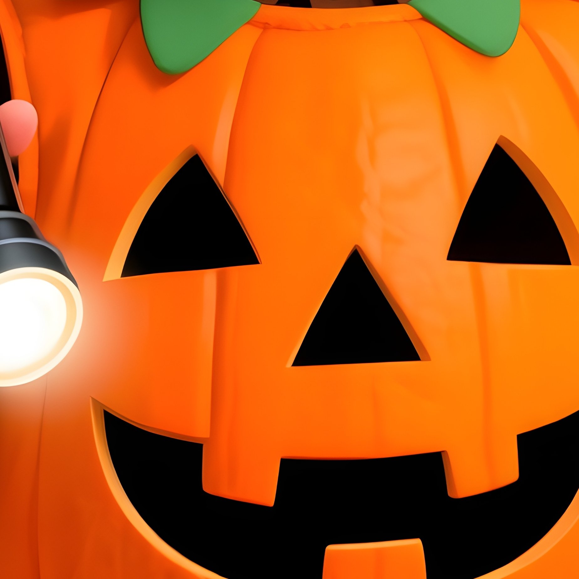 A Child Dressed In A Halloween Costume Halloween Safety - Full Resolution Quality Preview