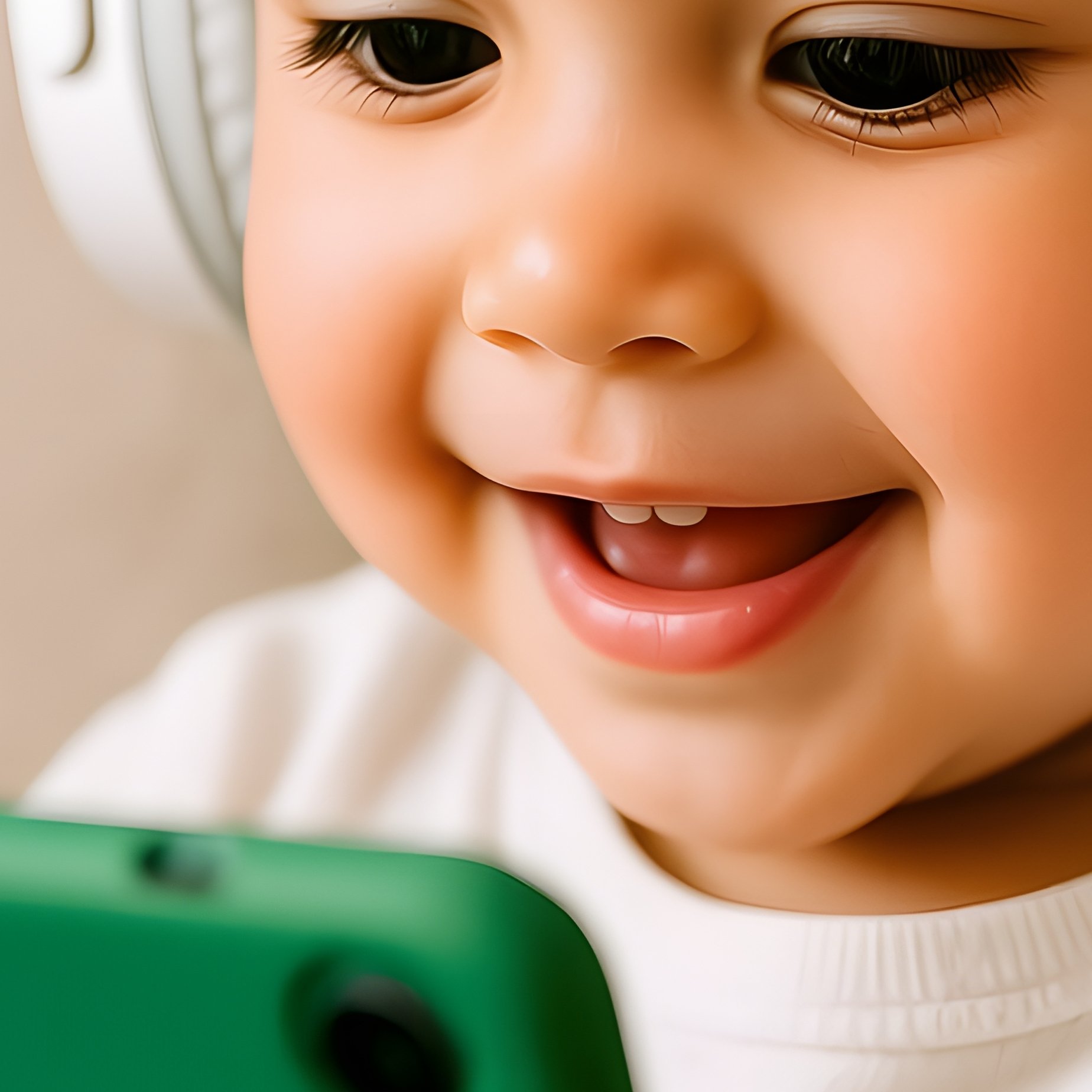 A Child Using A Tablet Child Technology - Full Resolution Quality Preview