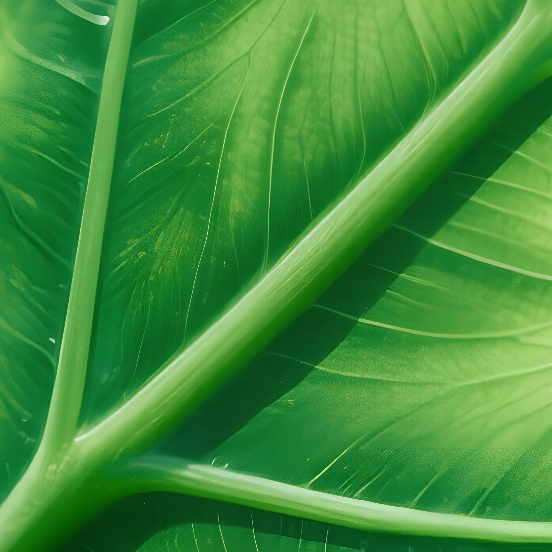 A Close Up Of A Green Leaf Nature Leaf - Full Resolution Quality Preview