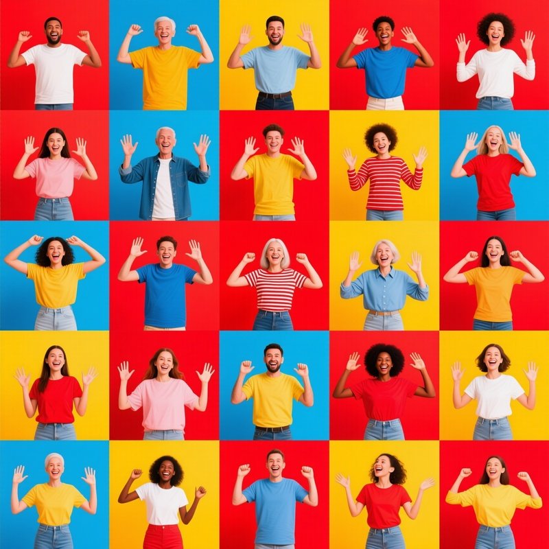 A Collage Of People Posing In Various Ways Collage Diversity