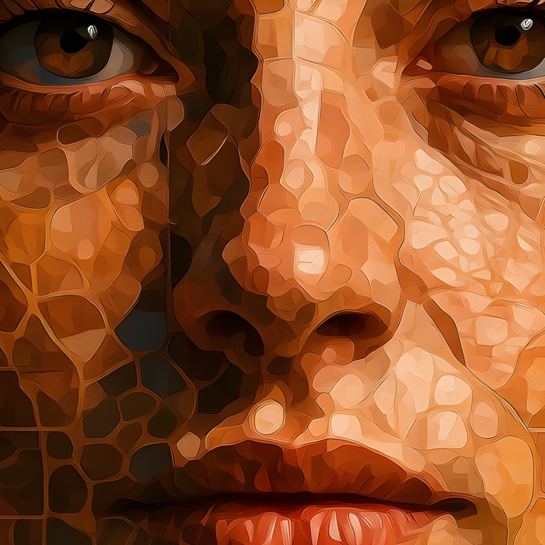 A Collage Of Various Images Centered Around A Womans Face Collage - Full Resolution Quality Preview