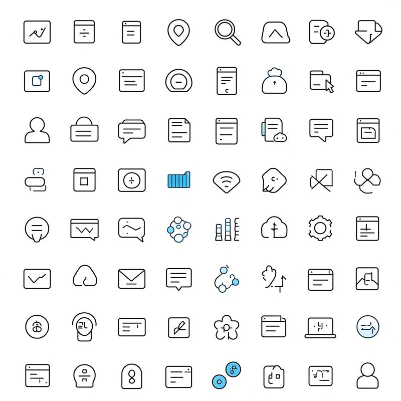 A Collection Of Uxui Icons Ux Ui