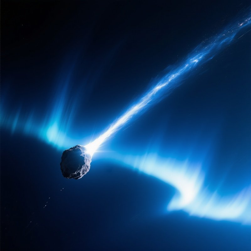 A Comet Passing Jupiter Reflected Sunlight Auroras