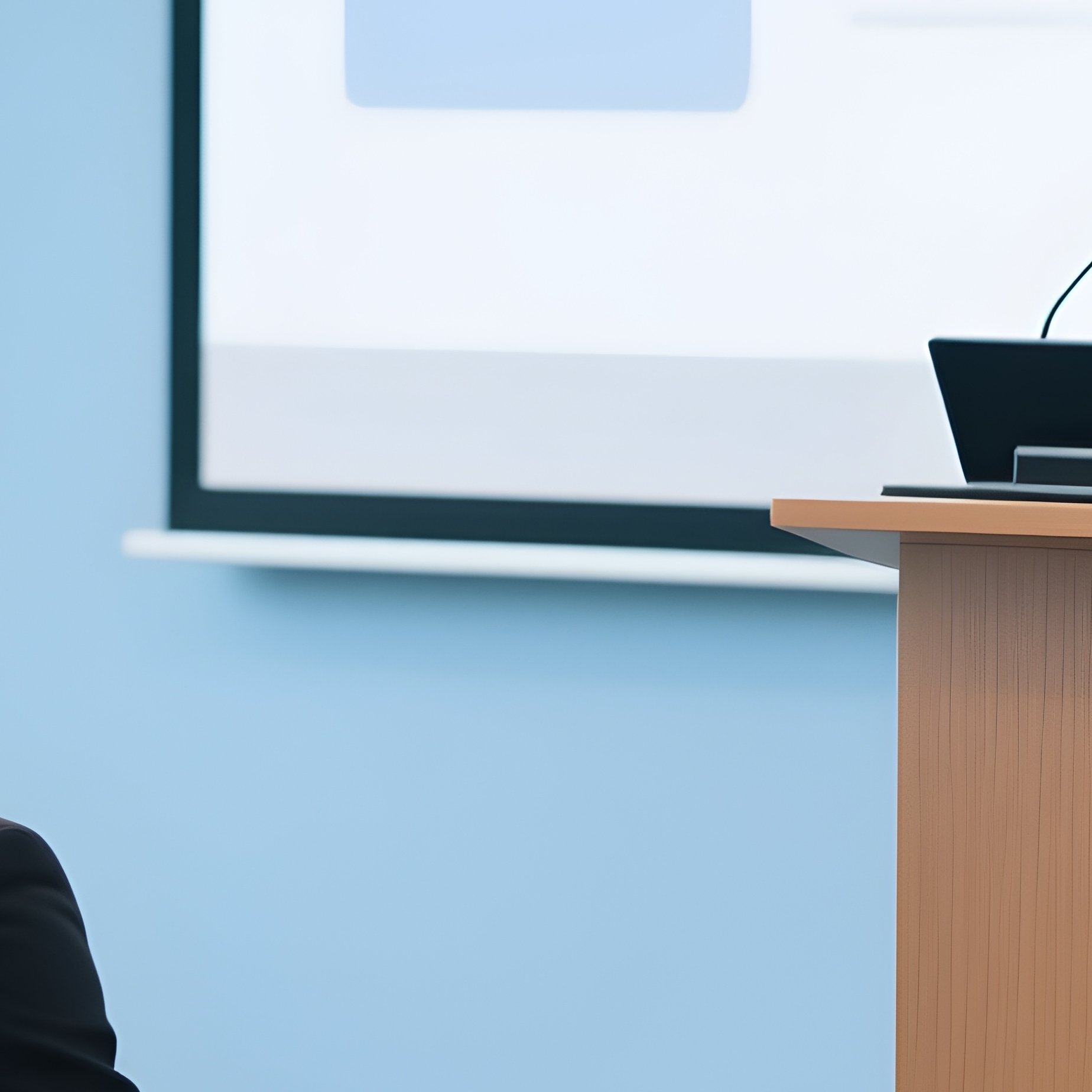 A Corporate Training Session In A Modern Office Space - Full Resolution Quality Preview