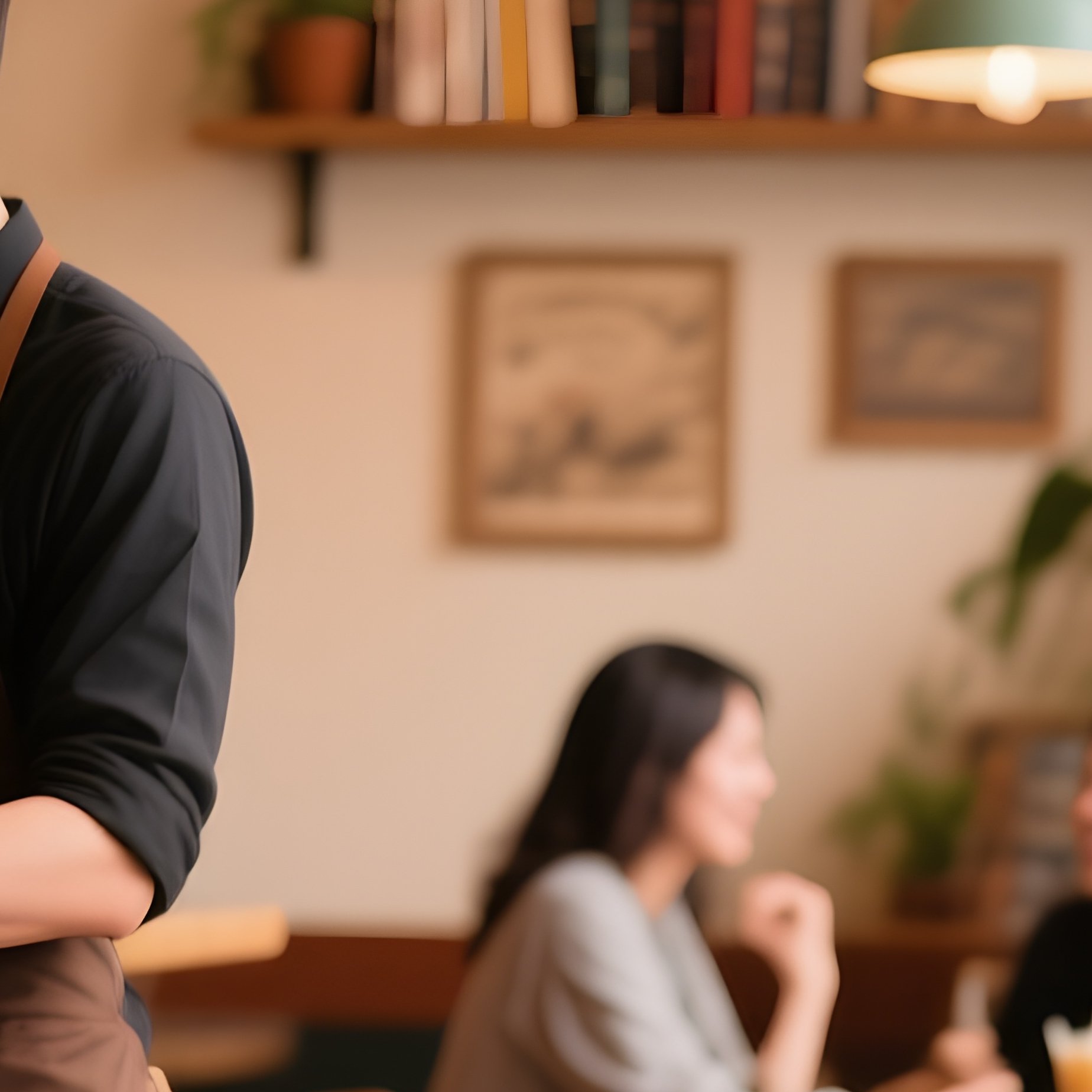 A Cozy Cafe With Beverages And Context Napoje - Full Resolution Quality Preview