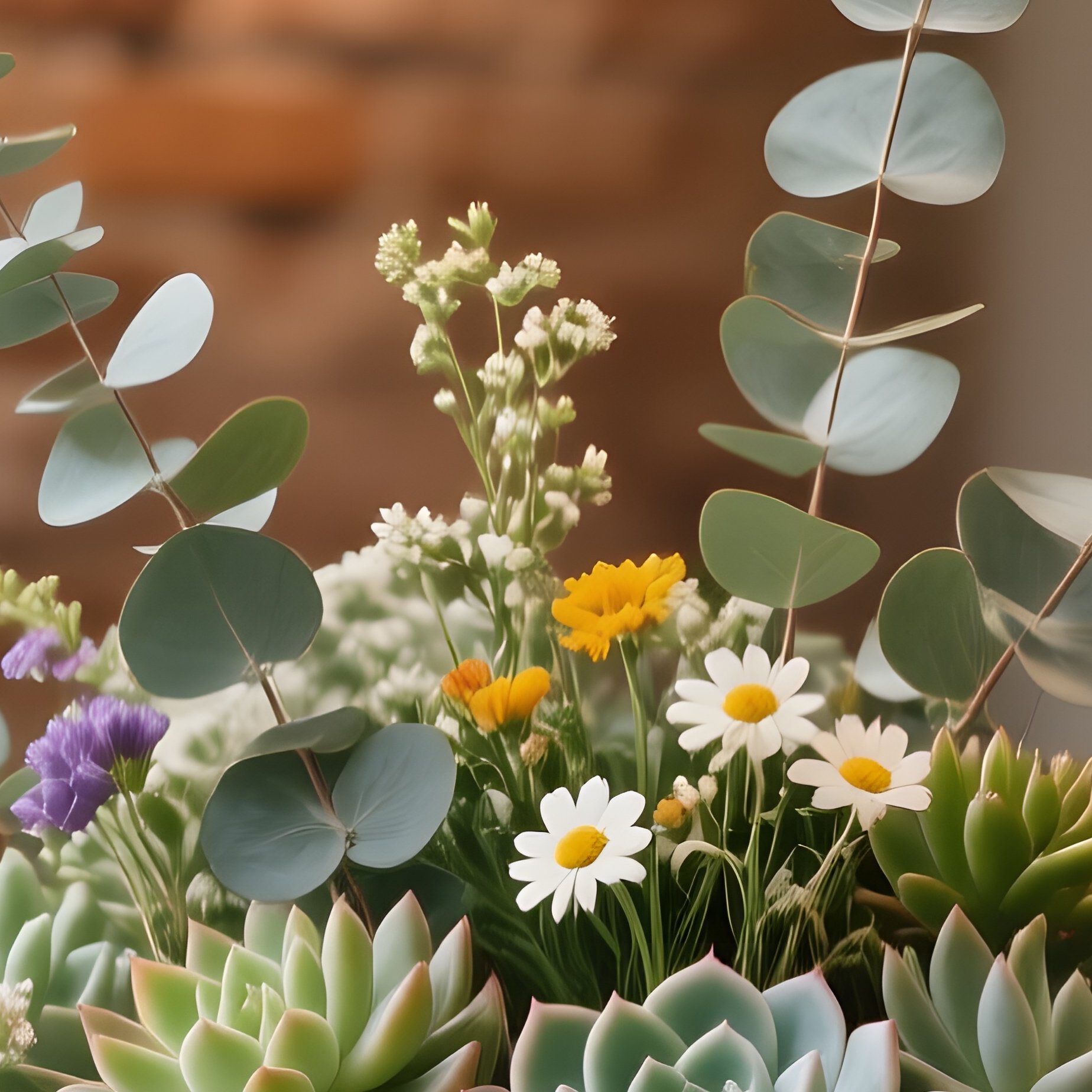 A Cozy Coffee Shop Corner With Exposed Brick And Soft Pendant Lighting, A Reclaimed Wooden Crate - Full Resolution Quality Preview