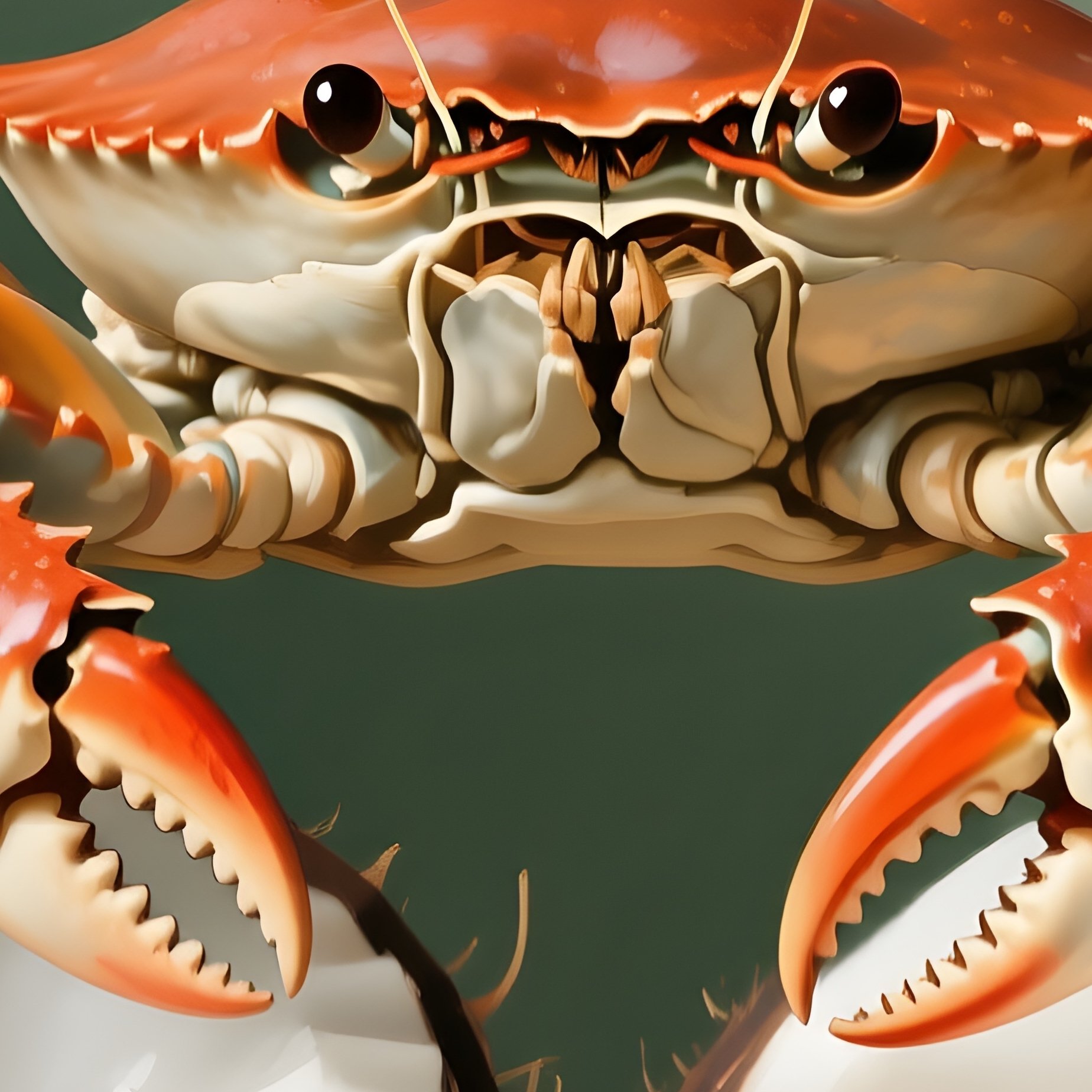 A Crab Playing Drums On Coconuts 3 - Full Resolution Quality Preview