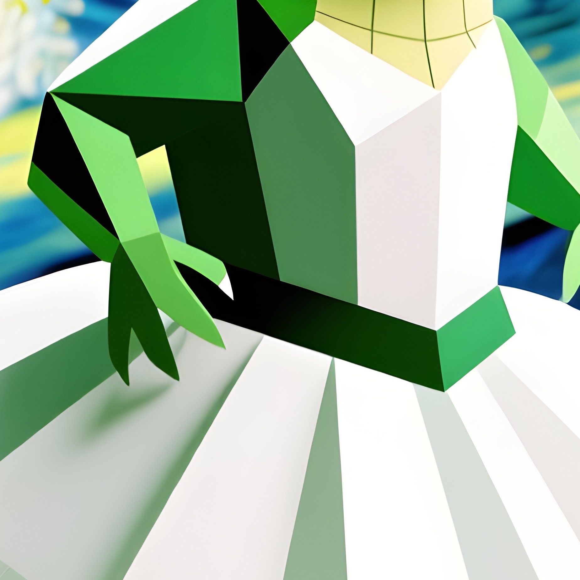 A Crocodile Wearing A Tutu Performing Ballet Abstract - Full Resolution Quality Preview